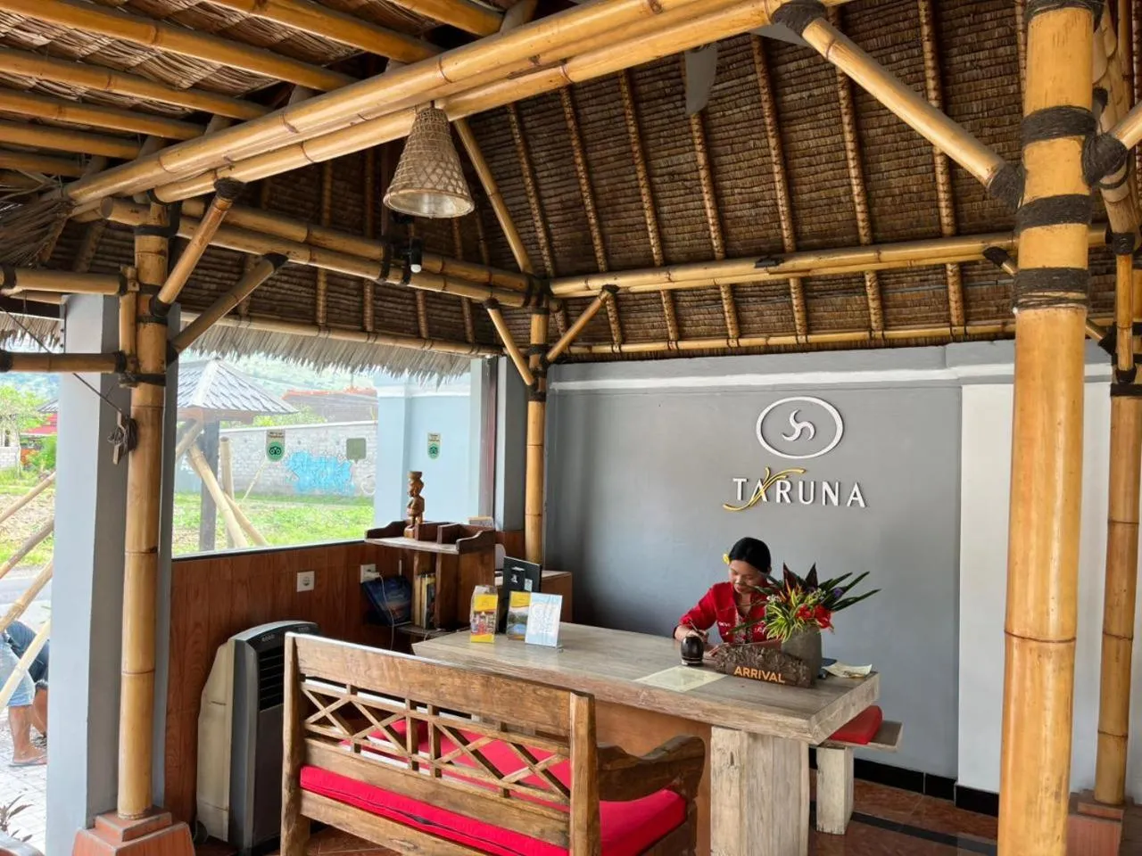 Lobby or reception in Taruna Boutique Homestay & Spa