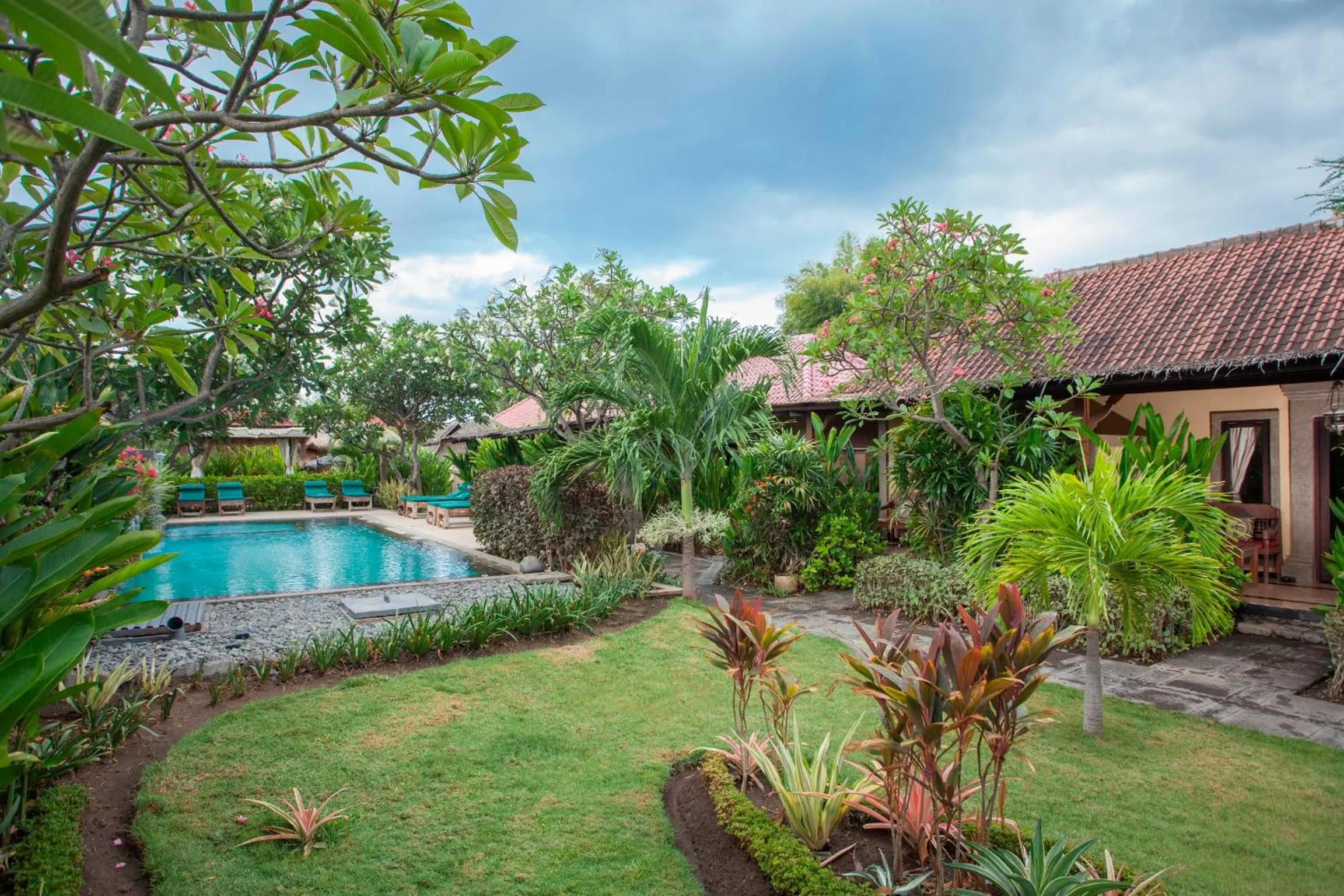 Garden in Taruna Boutique Homestay & Spa