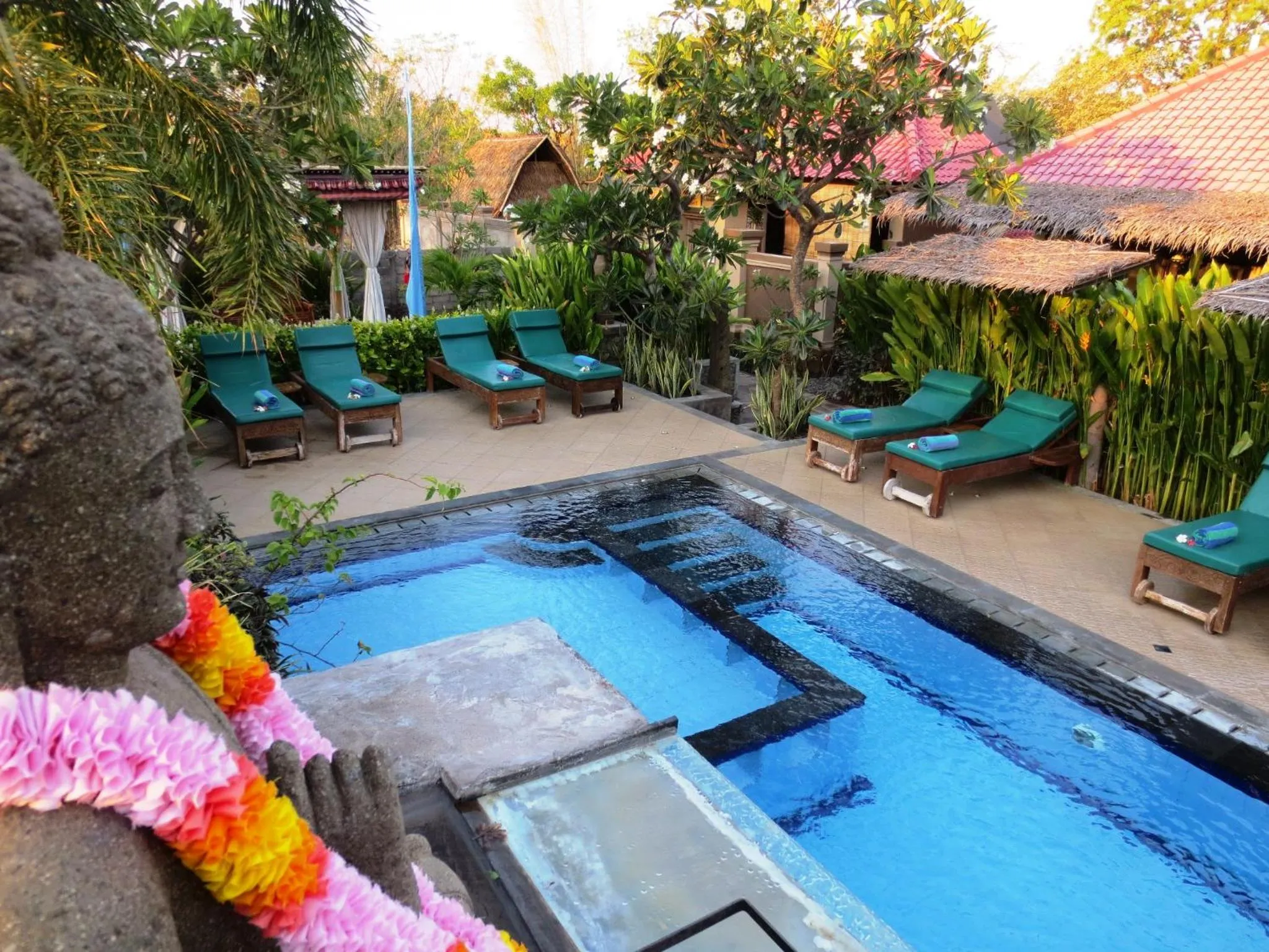 Swimming pool in Taruna Boutique Homestay & Spa