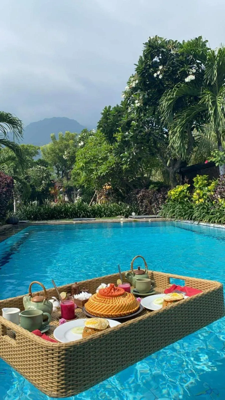 Swimming pool in Taruna Boutique Homestay & Spa