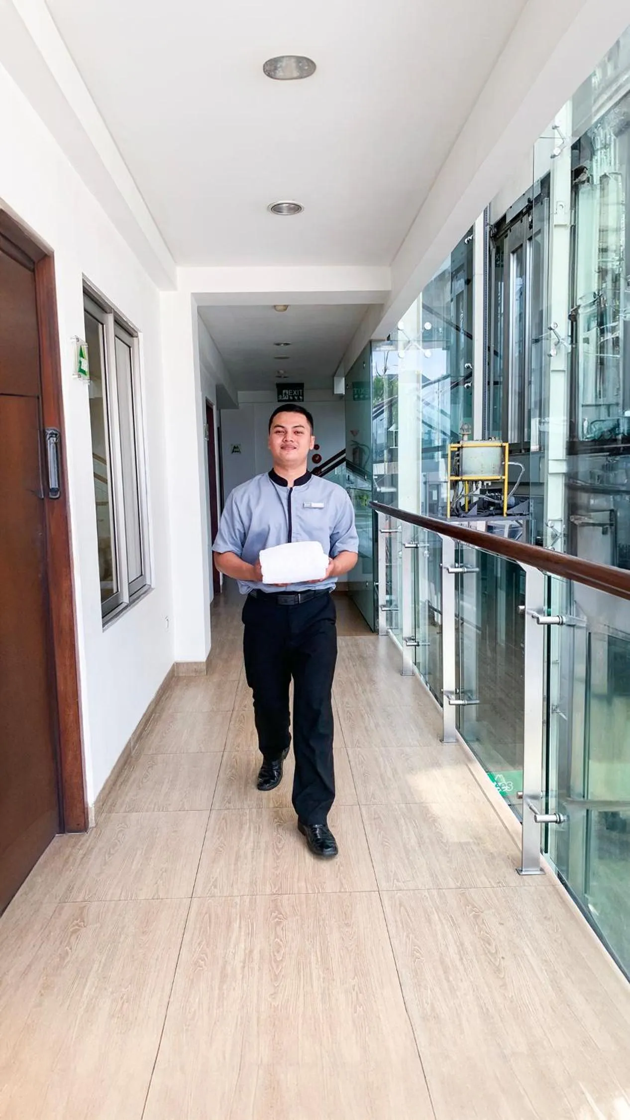 Staff in PYRENEES Malioboro Hotel