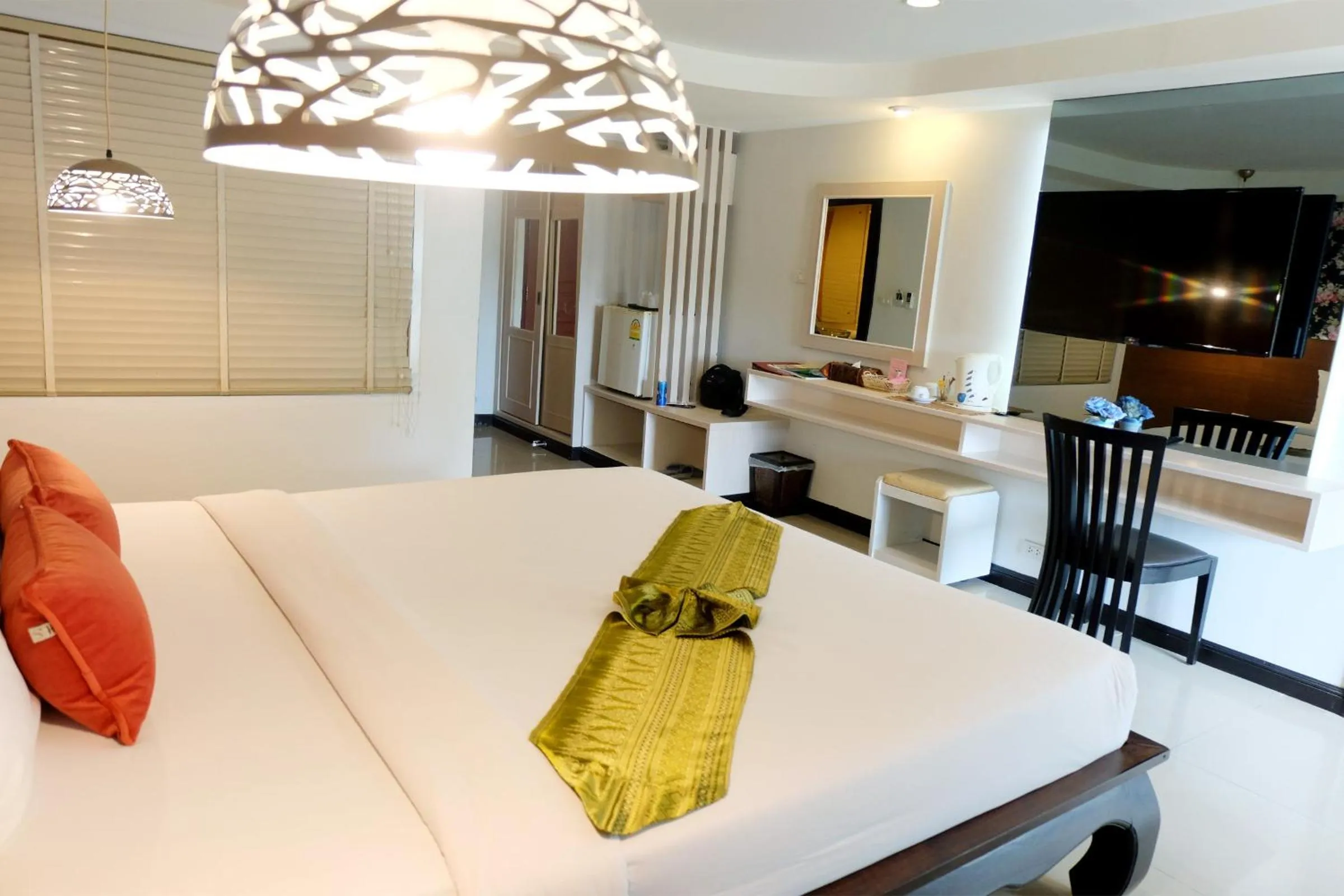 Bedroom, Bed in Grand Hill Resort and Spa