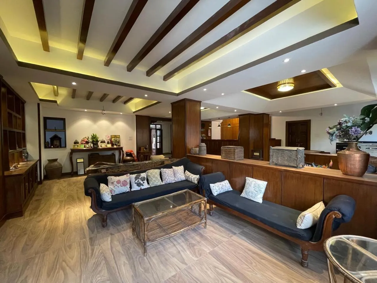 Living room in Ambassador Garden Home