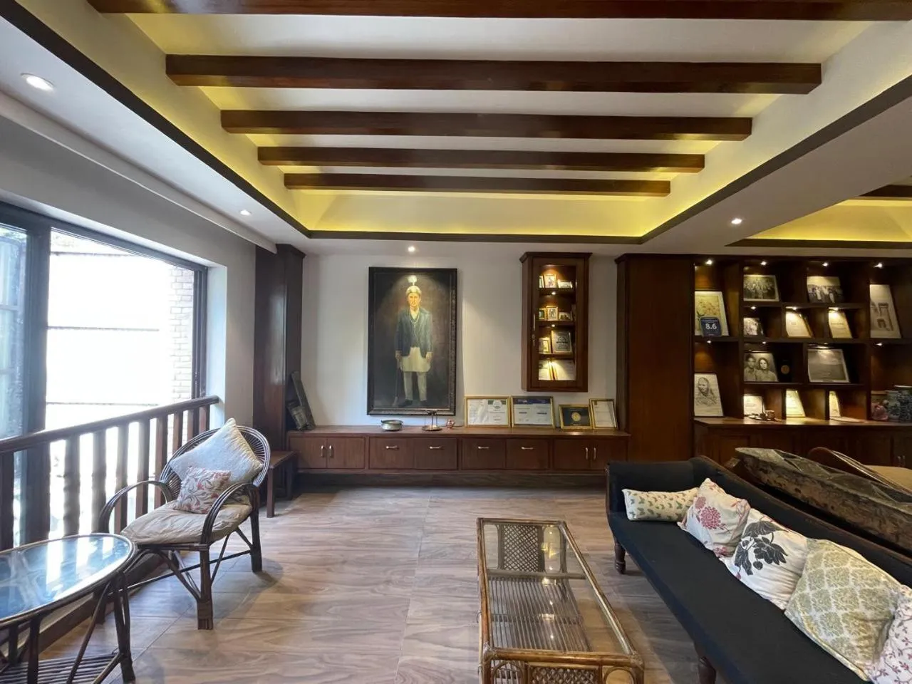 Living room in Ambassador Garden Home