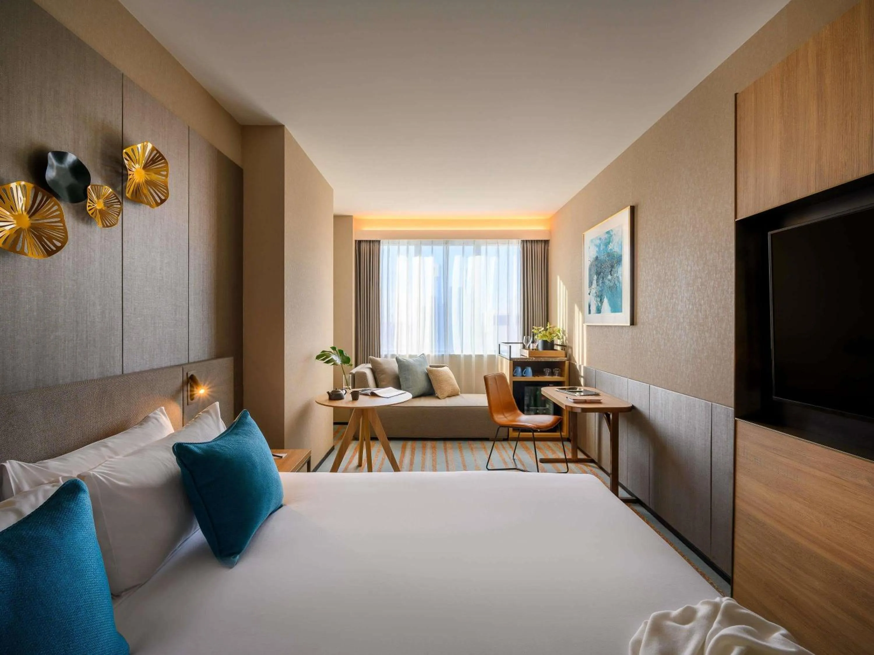 Bedroom, Bed in Novotel Melbourne Central