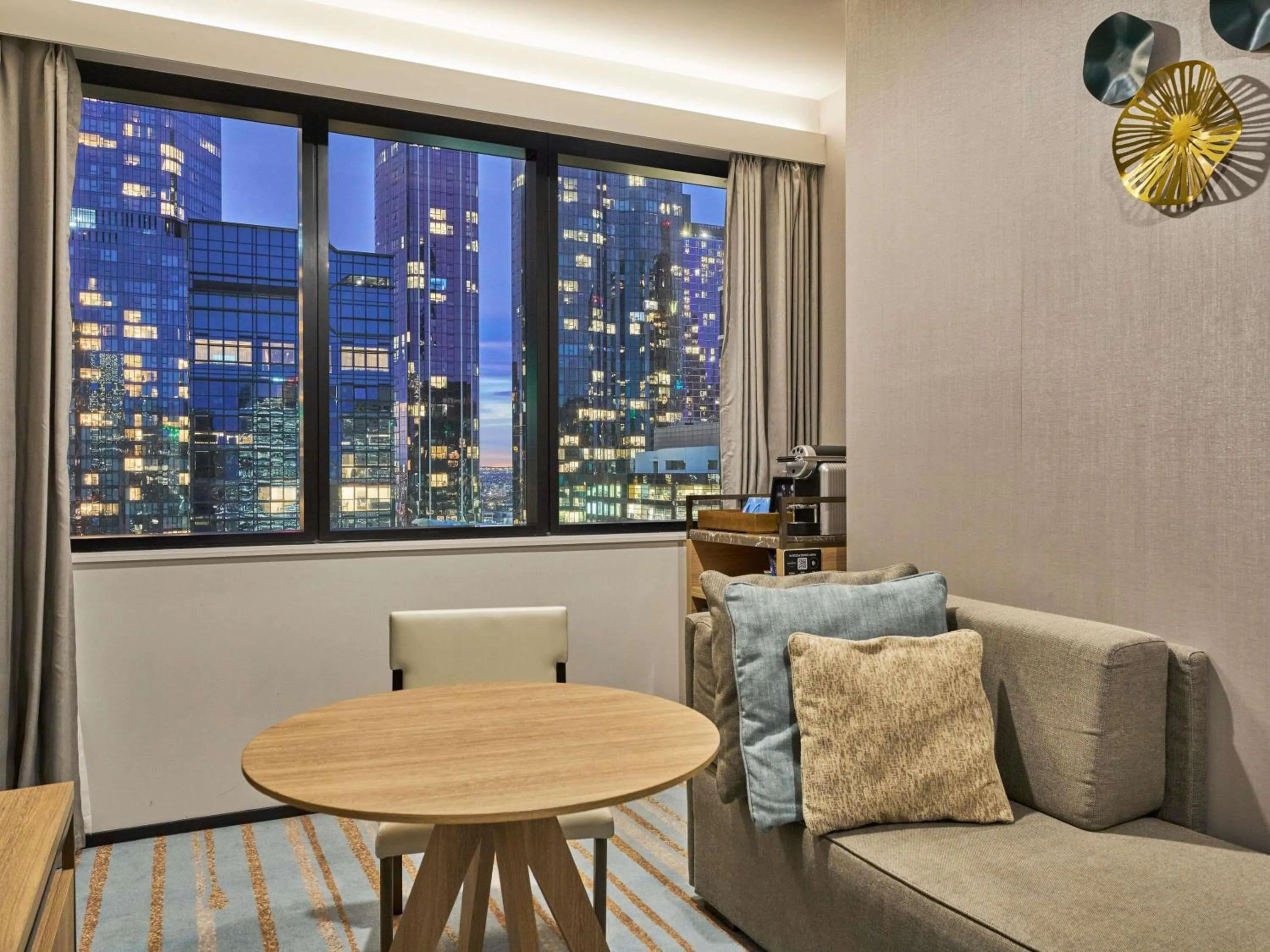 Bedroom in Novotel Melbourne Central