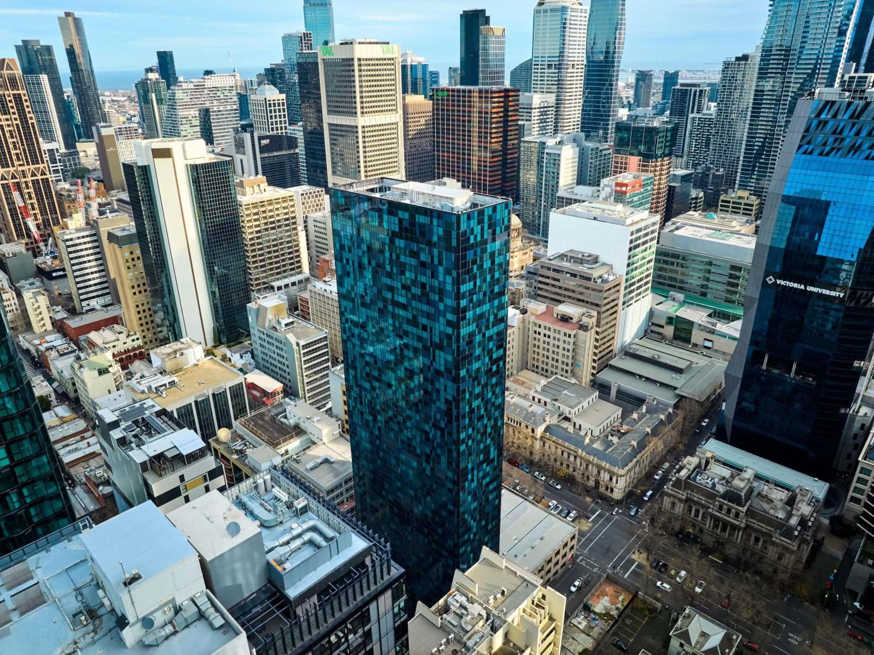 Property building in Novotel Melbourne Central