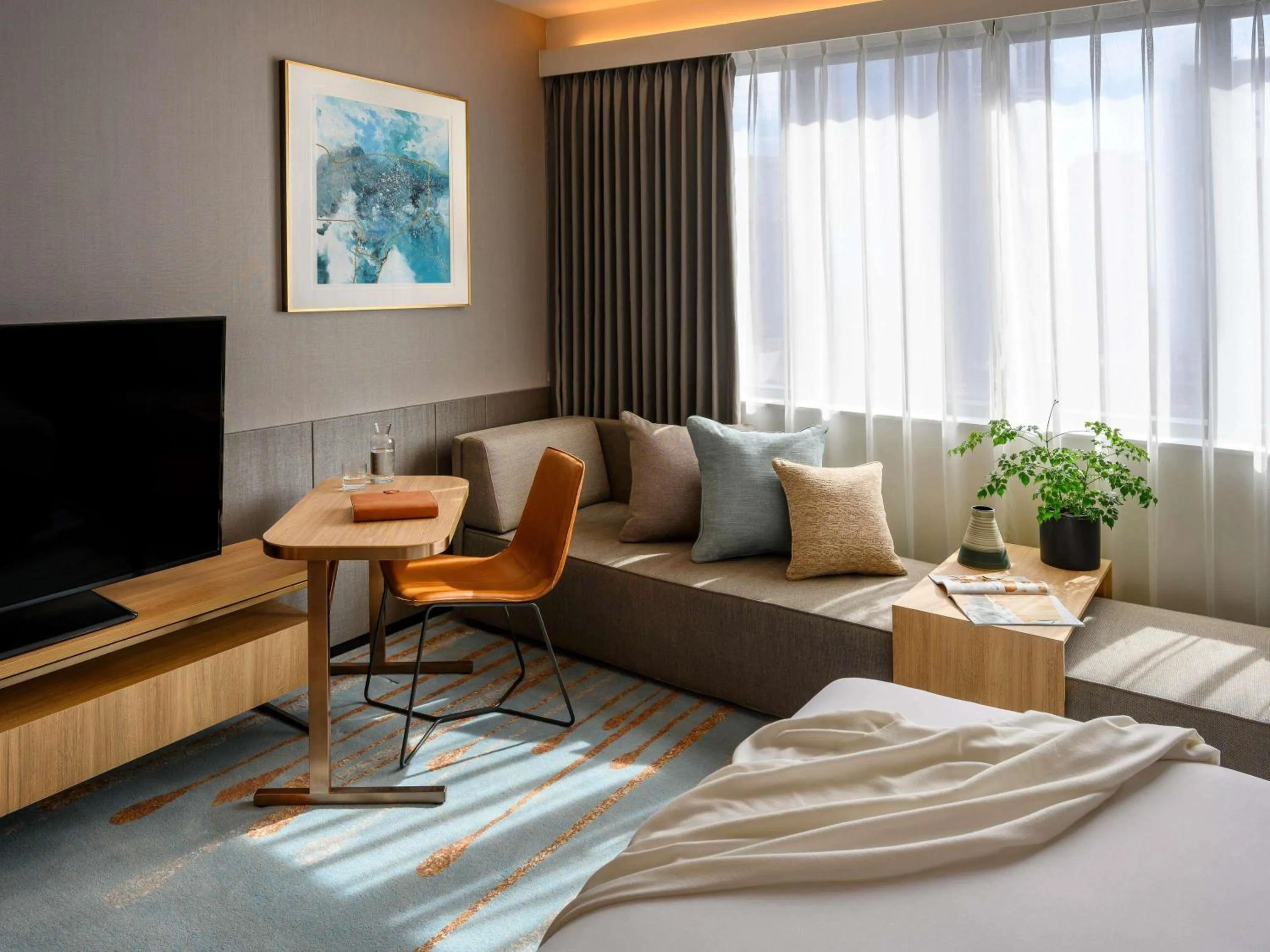 Bedroom in Novotel Melbourne Central