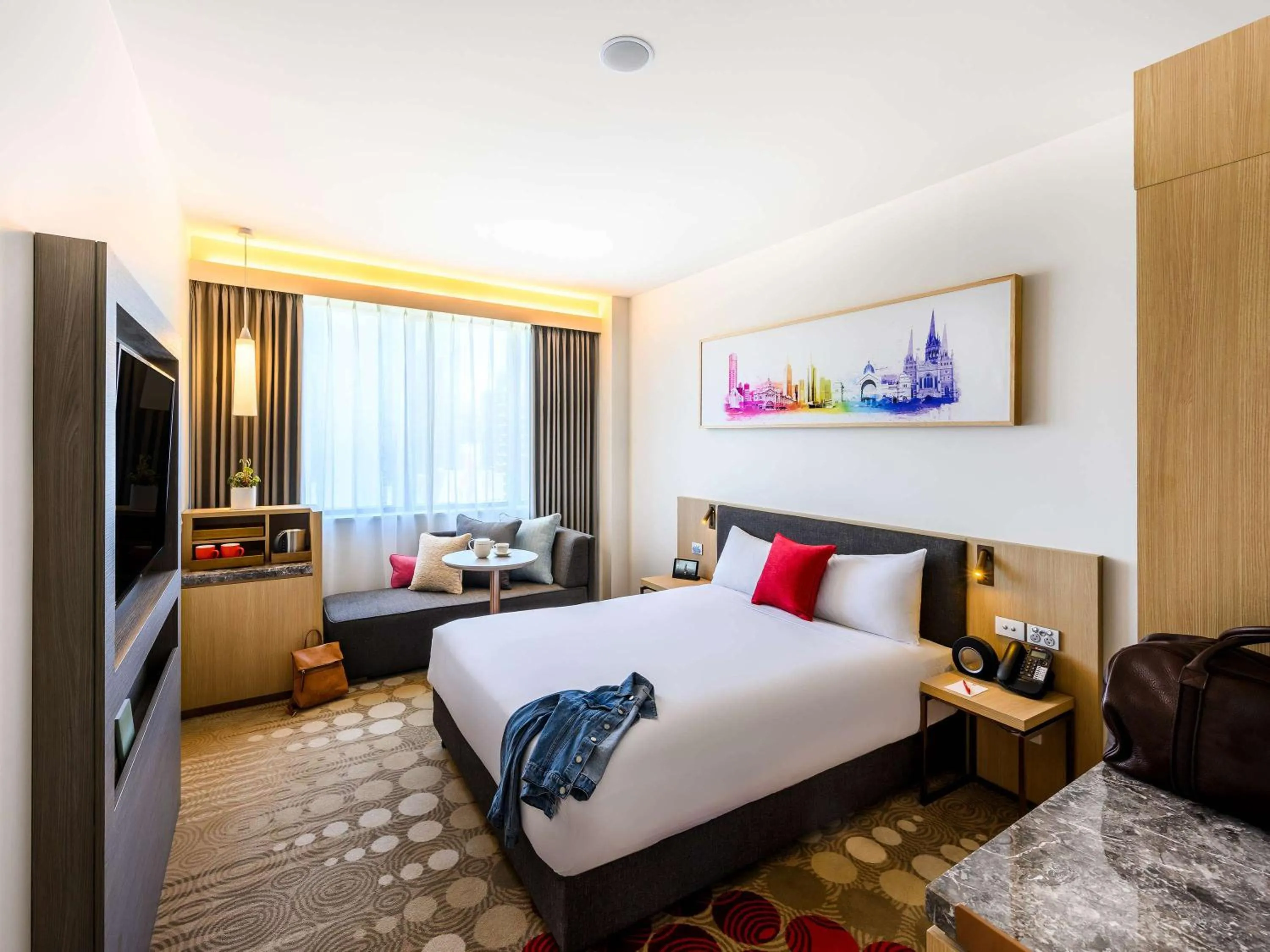 Photo of the whole room, Bed in ibis Melbourne Central