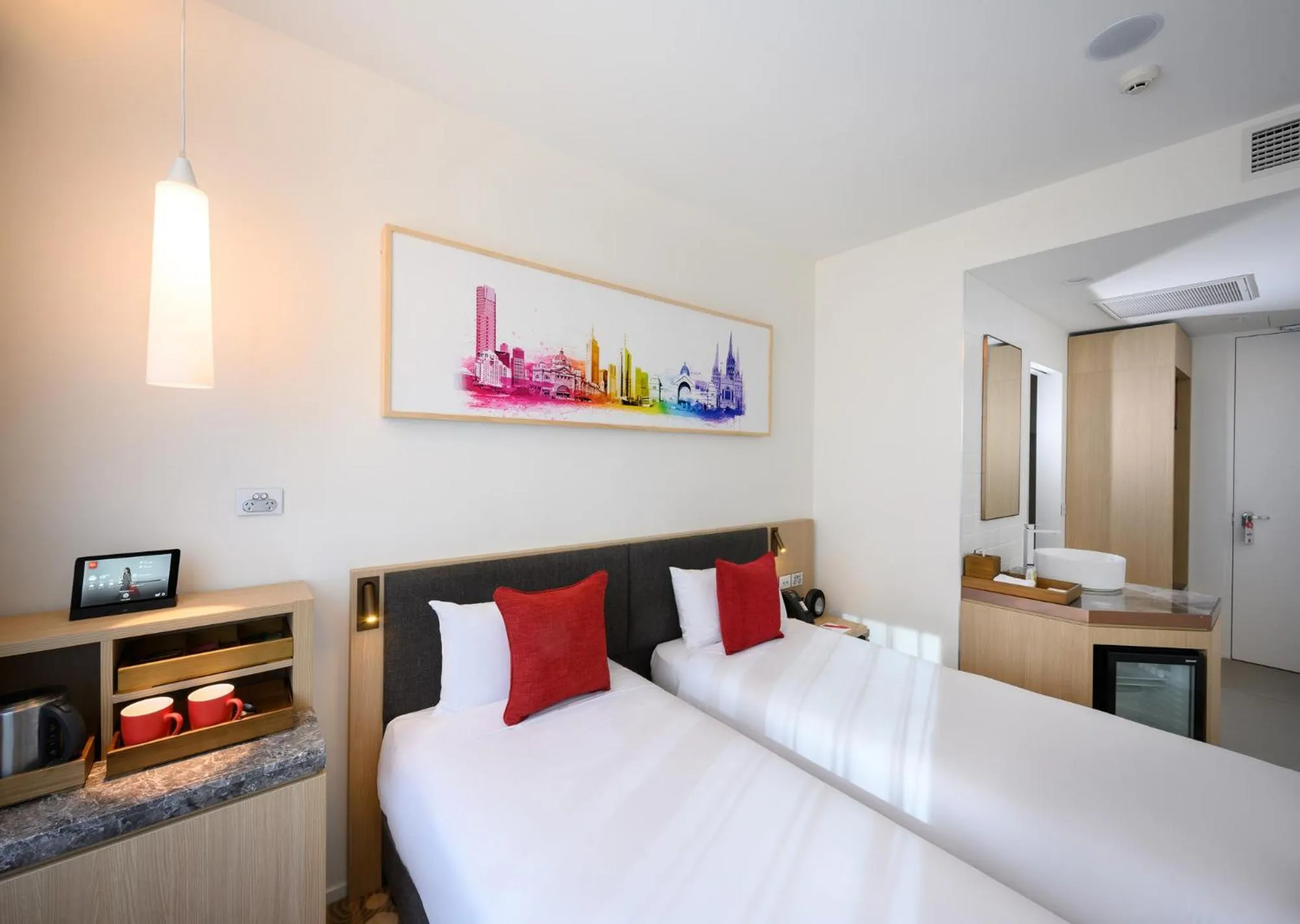 Bathroom, Bed in ibis Melbourne Central