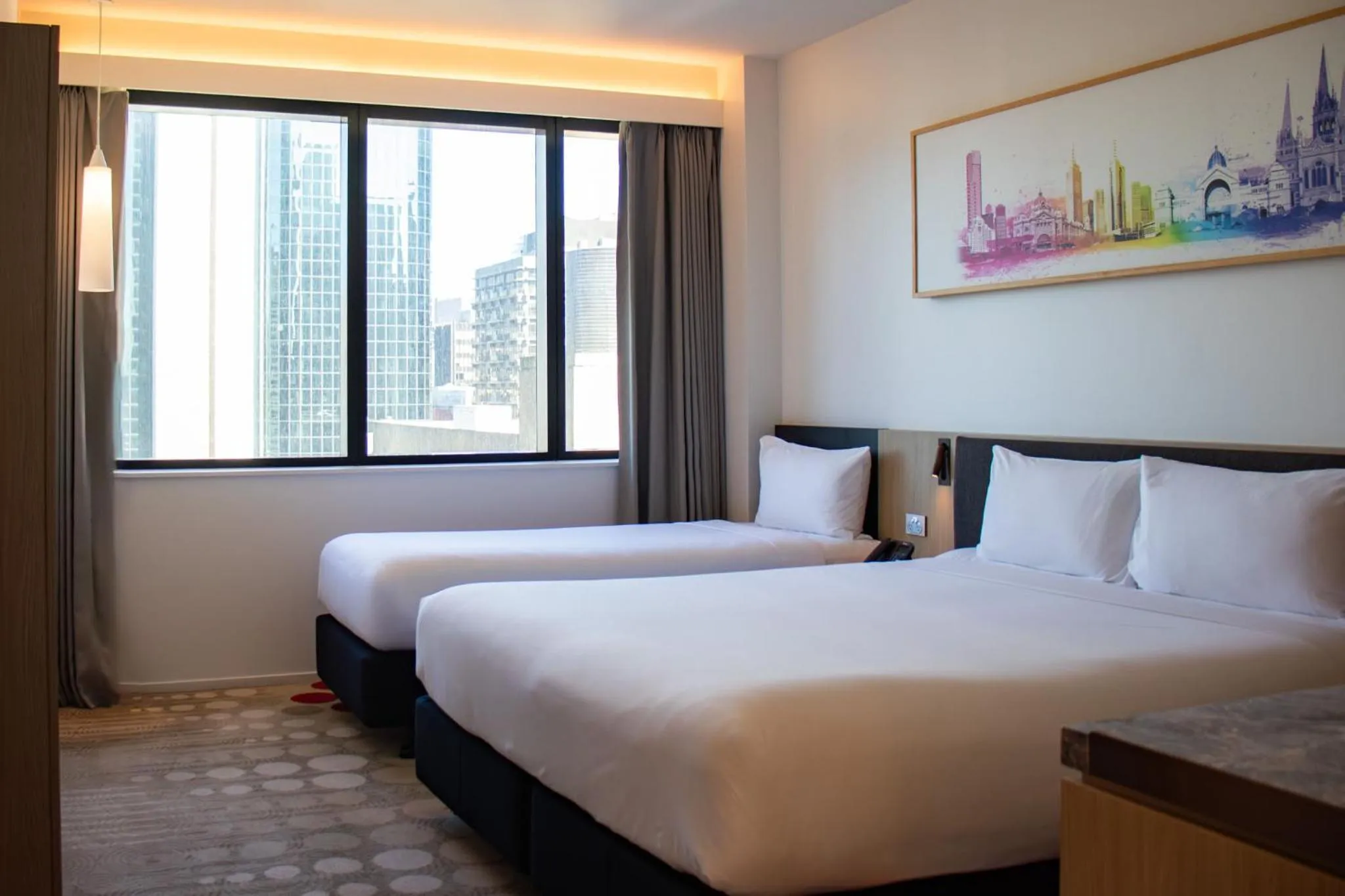 Bedroom, Bed in ibis Melbourne Central