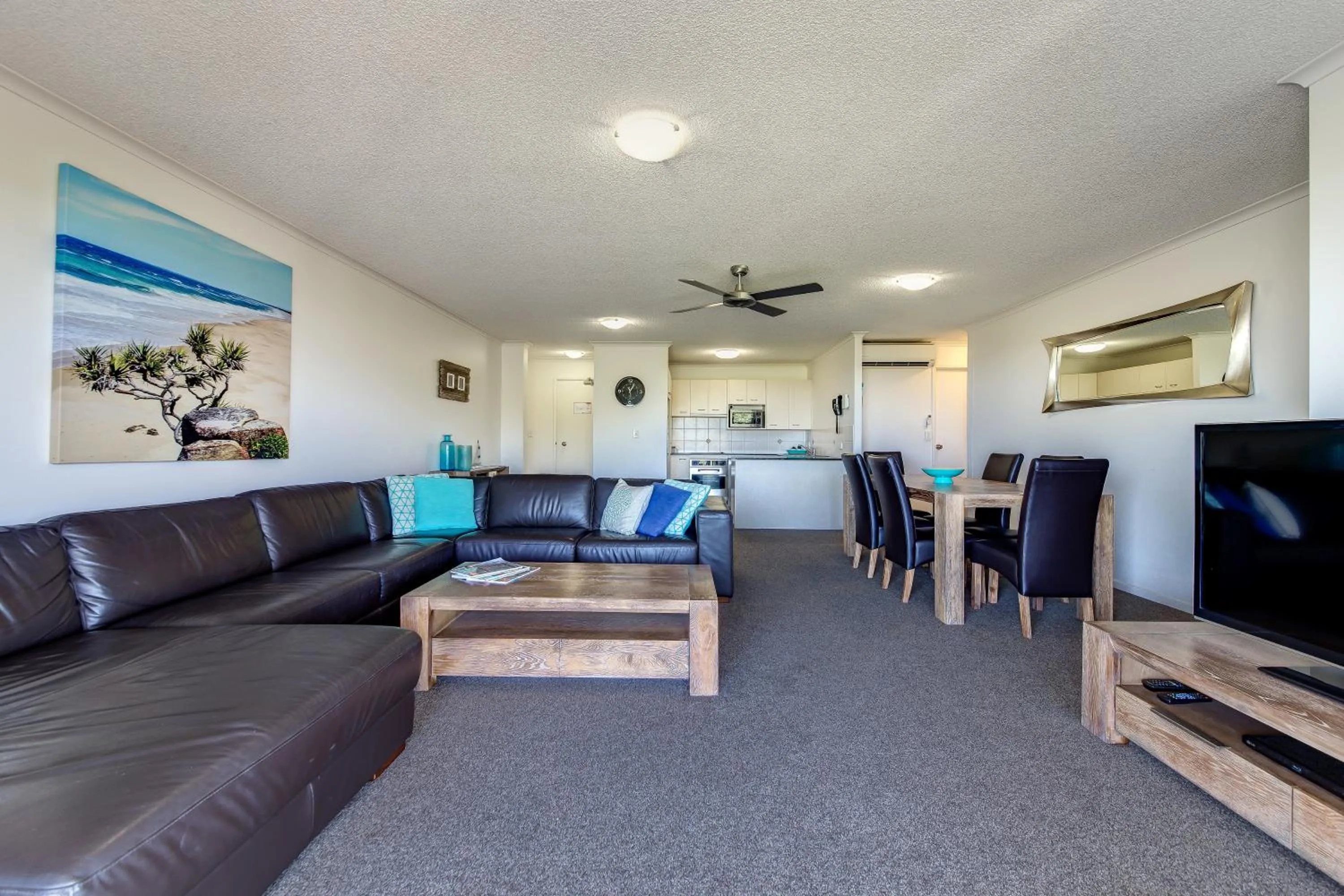 Living room in Atlantis Marcoola