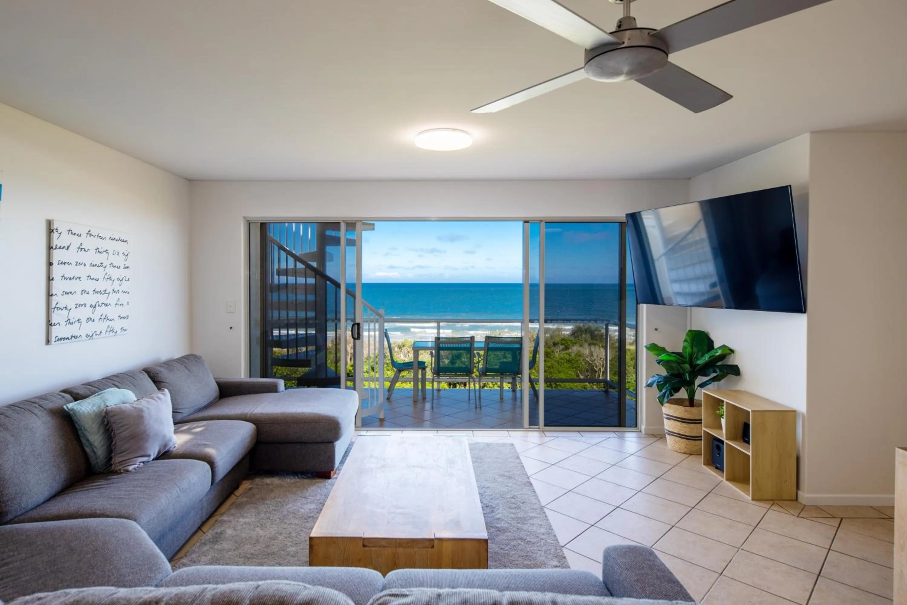 Living room in Atlantis Marcoola