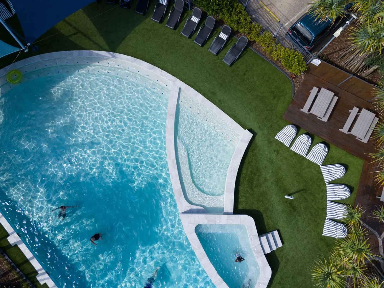 Pool view in Atlantis Marcoola