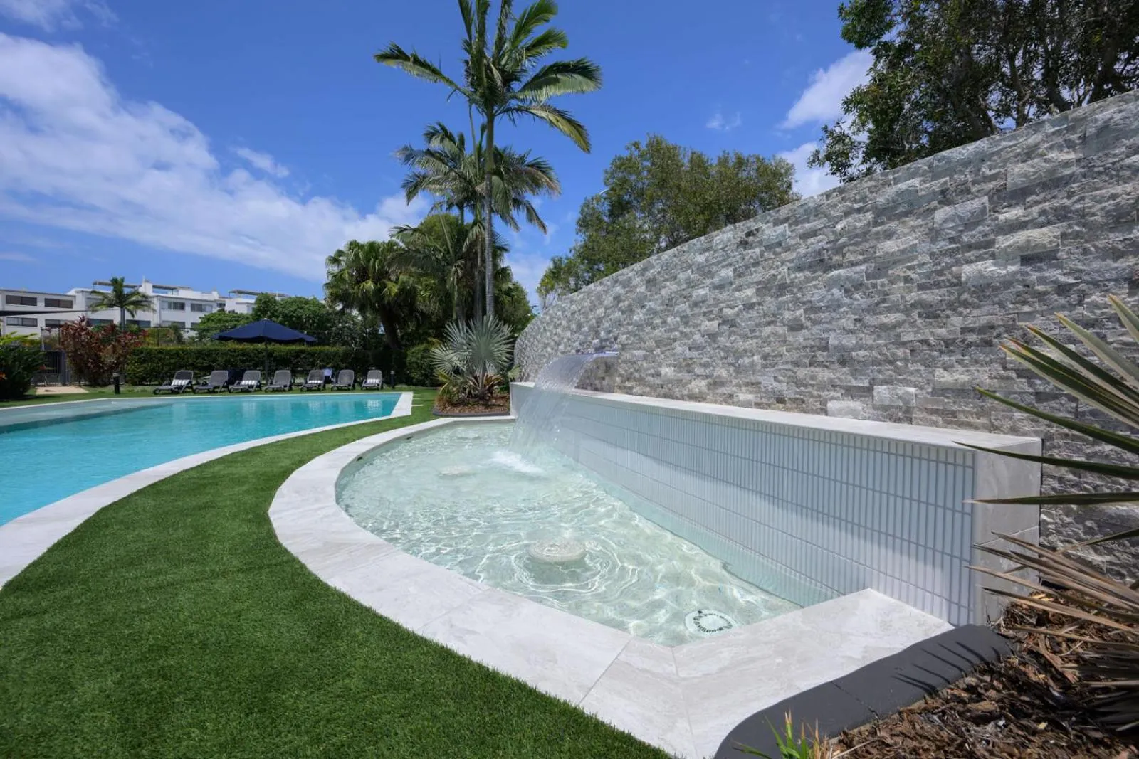 Swimming pool in Atlantis Marcoola