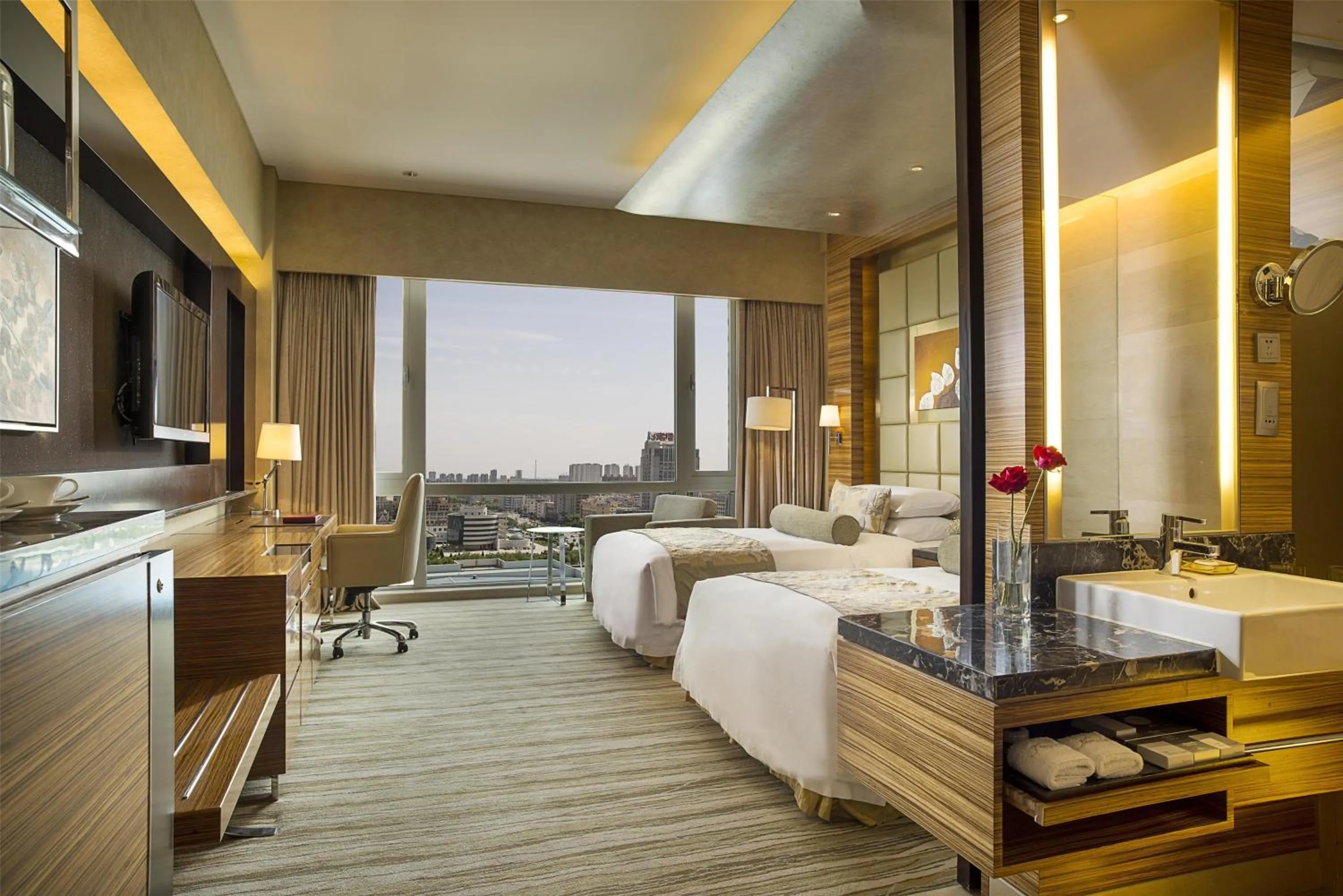 Bedroom, Bed in Kempinski Hotel Yinchuan