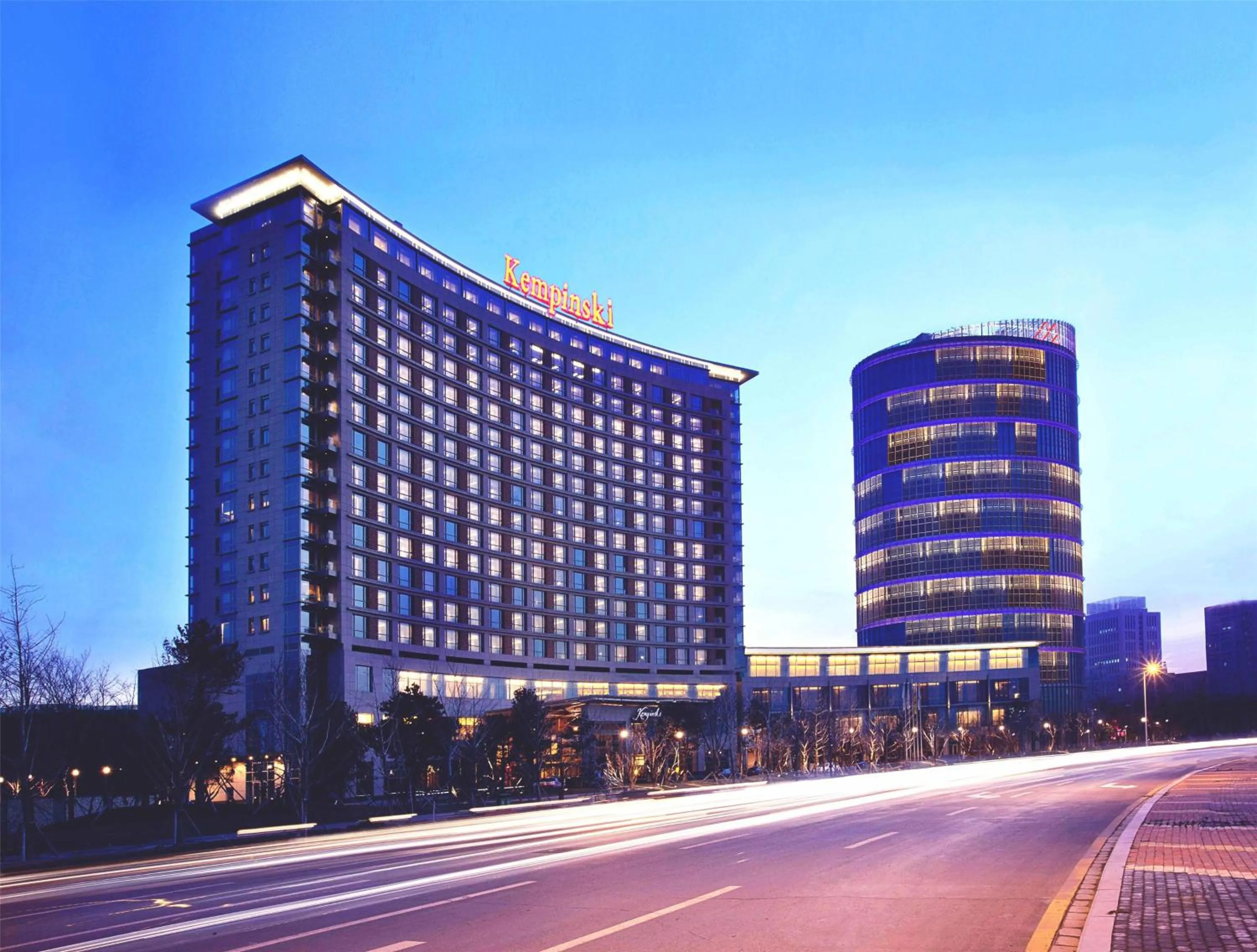 Property building in Kempinski Hotel Yinchuan