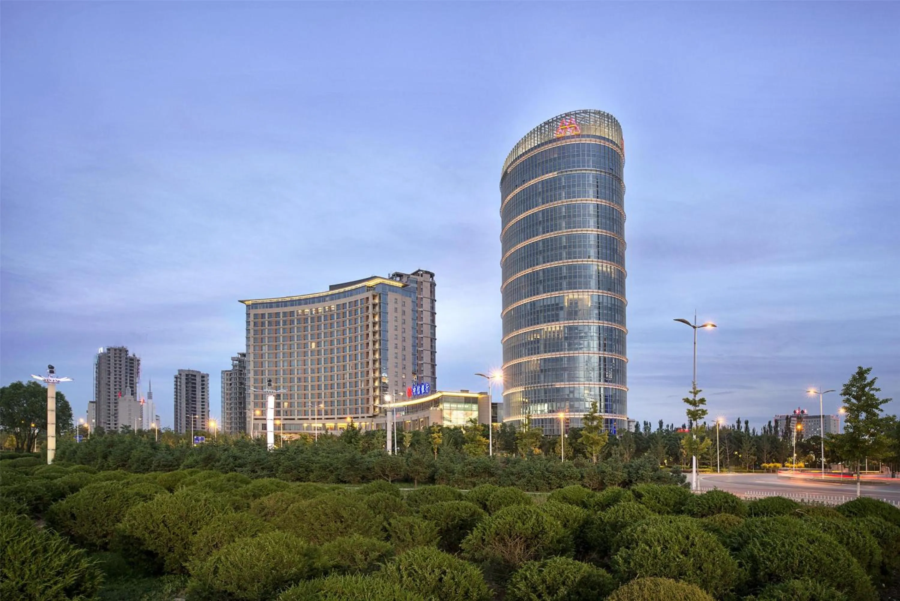 Property building in Kempinski Hotel Yinchuan