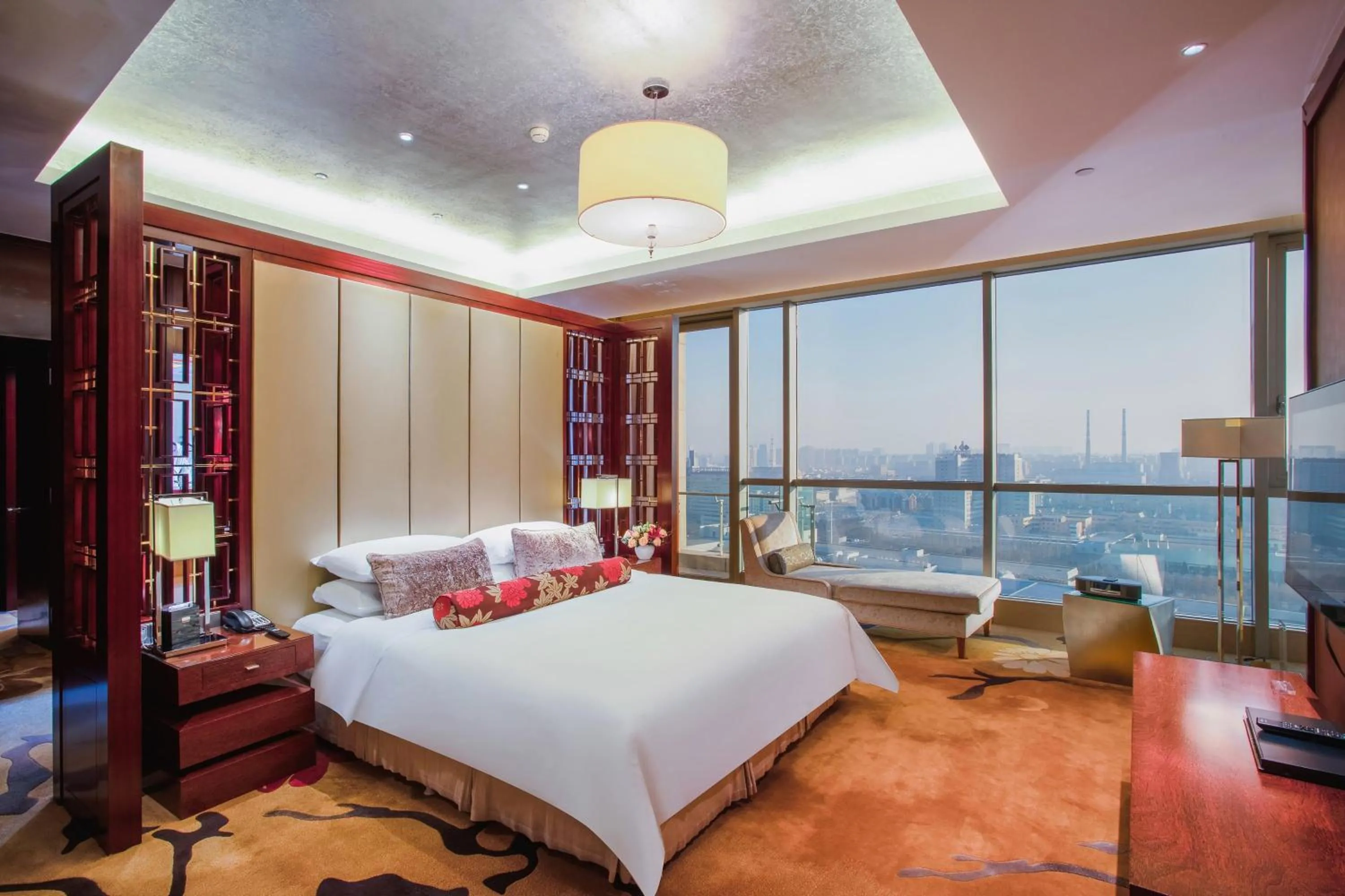 Bedroom, Bed in Kempinski Hotel Yinchuan