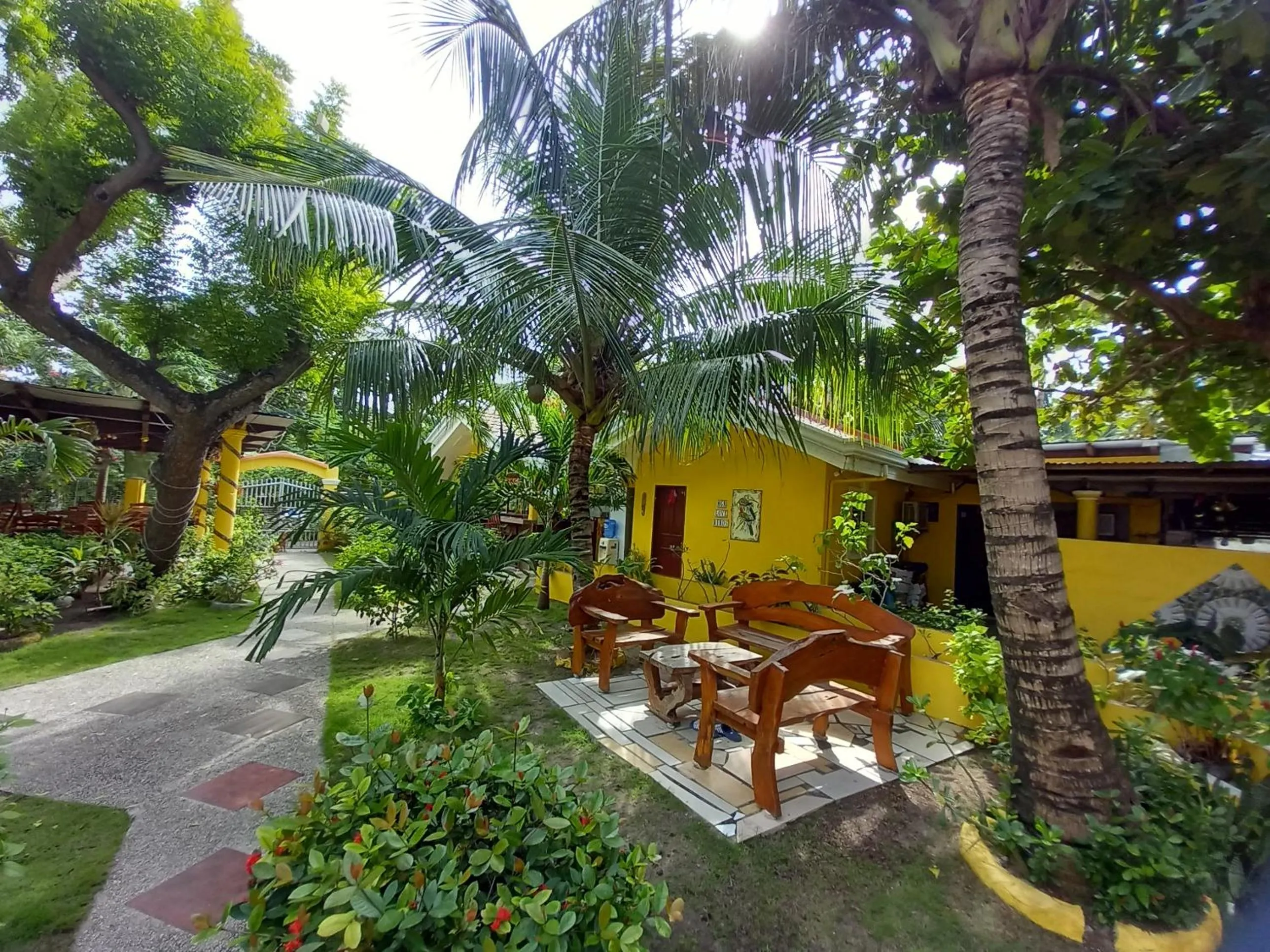 Property building in Malapascua Garden Resort