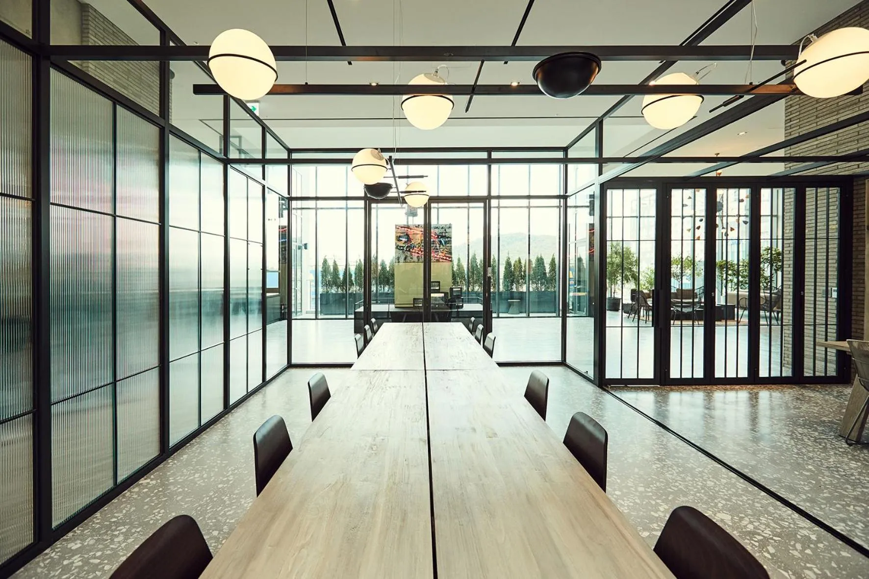 Meeting/conference room in La Casa hotel Gwangmyeong