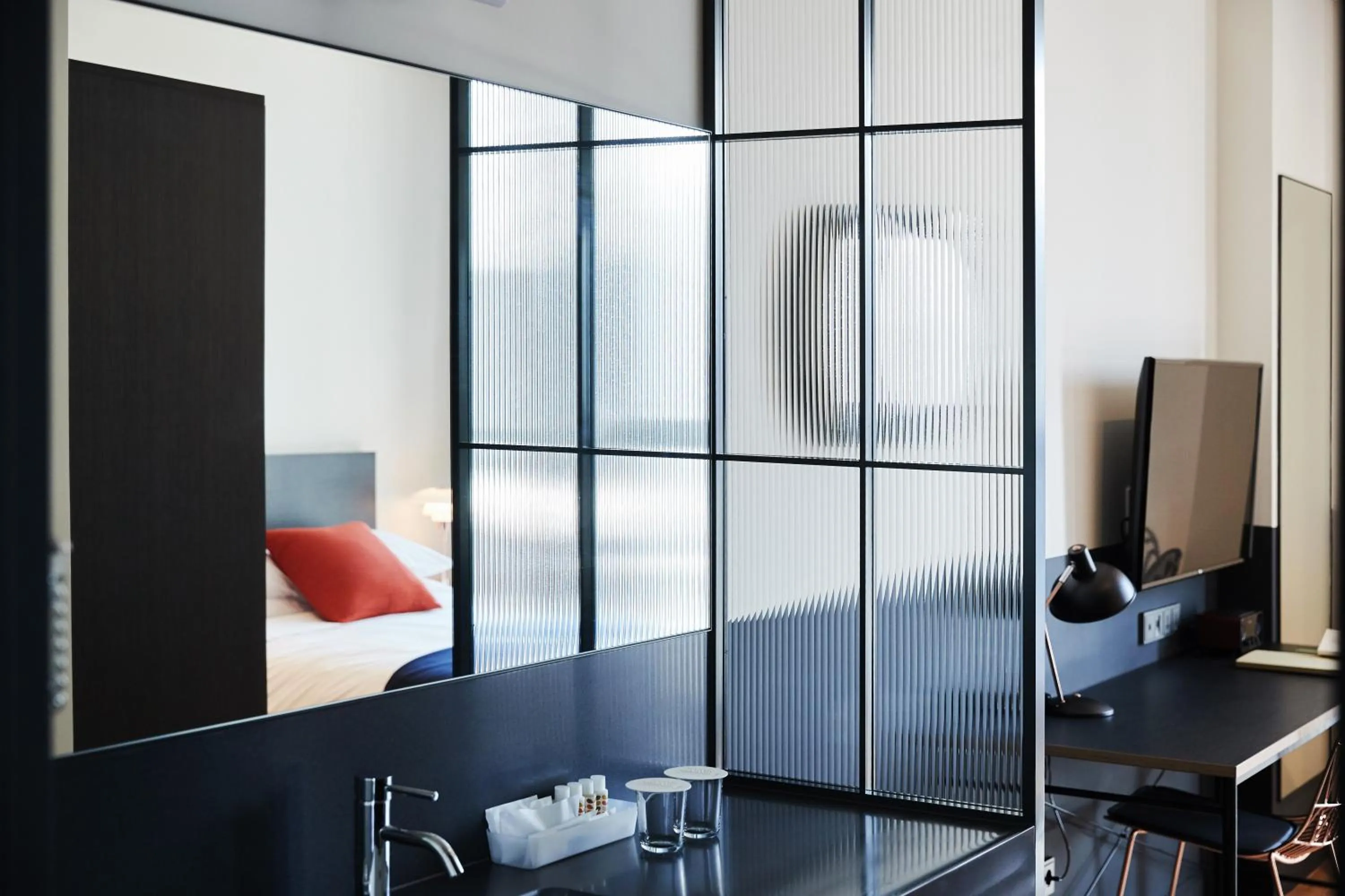 Photo of the whole room in La Casa hotel Gwangmyeong