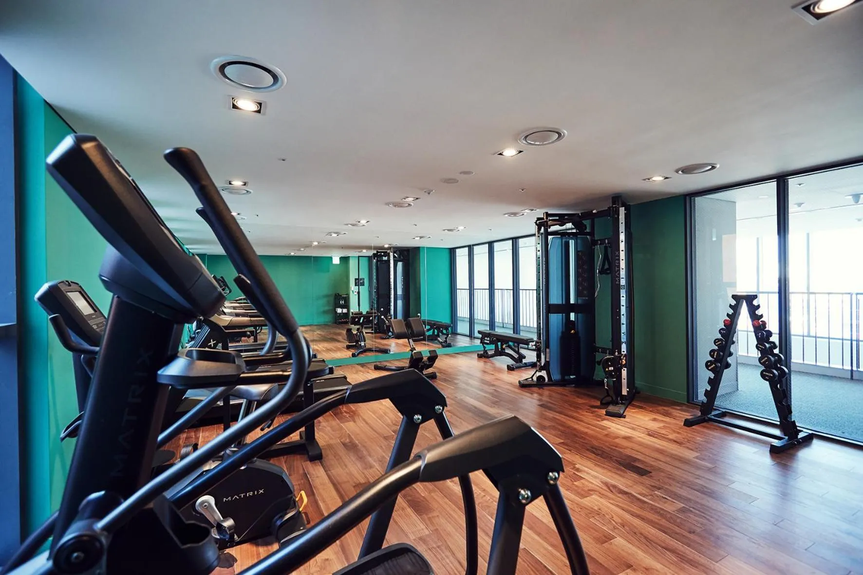 Fitness centre/facilities in La Casa hotel Gwangmyeong