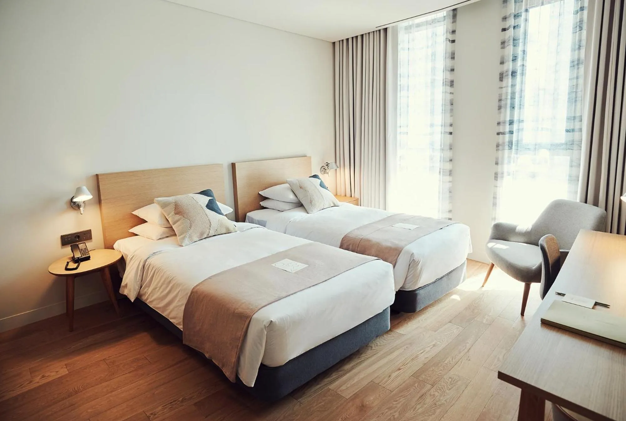 Bed in La Casa hotel Gwangmyeong