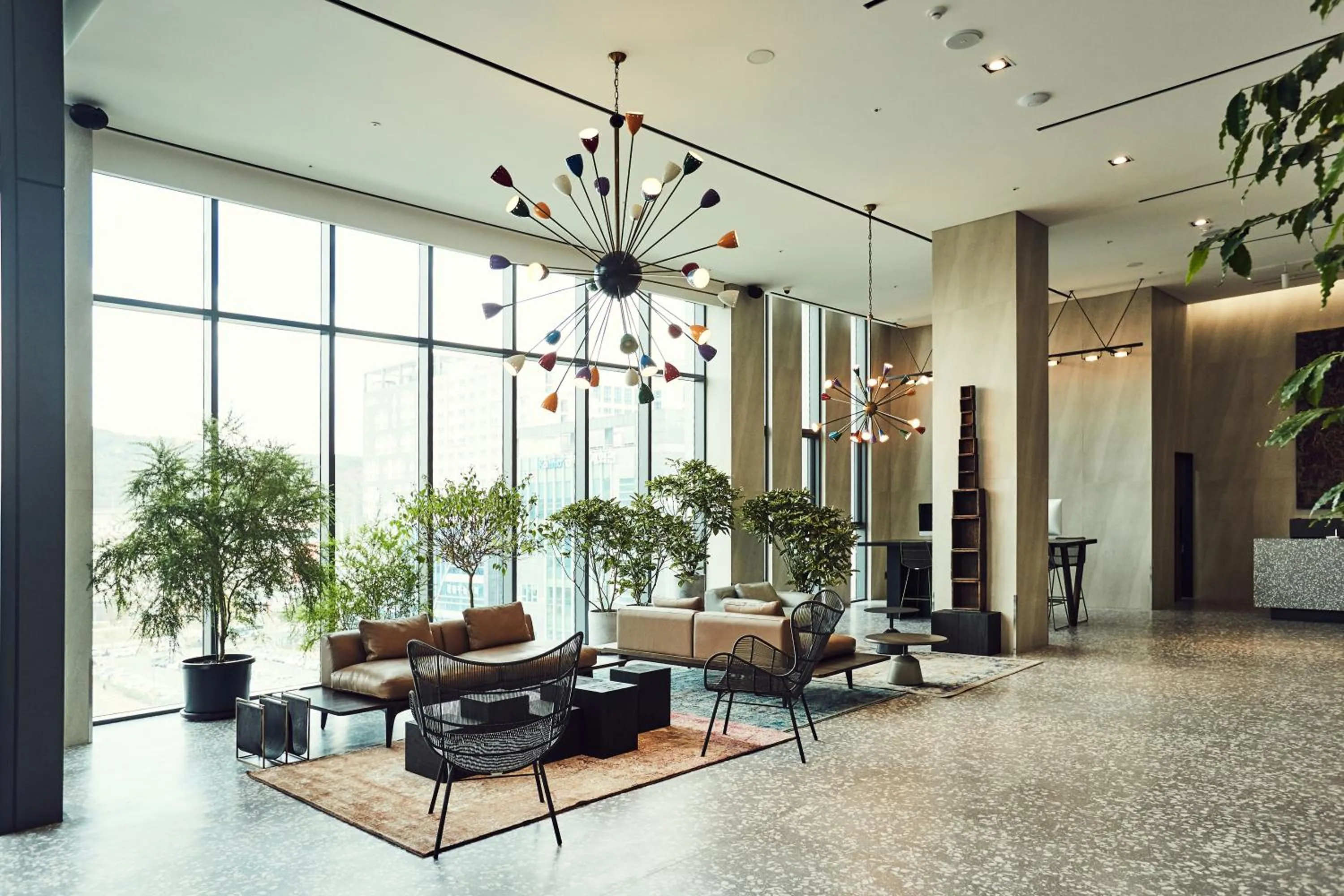 Lobby or reception in La Casa hotel Gwangmyeong
