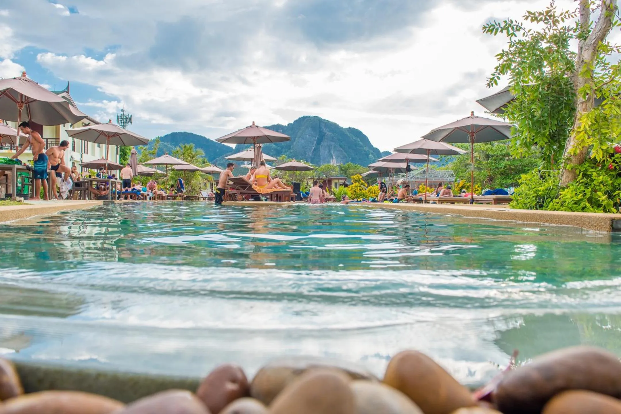 Pool view in PP Charlie Beach Resort