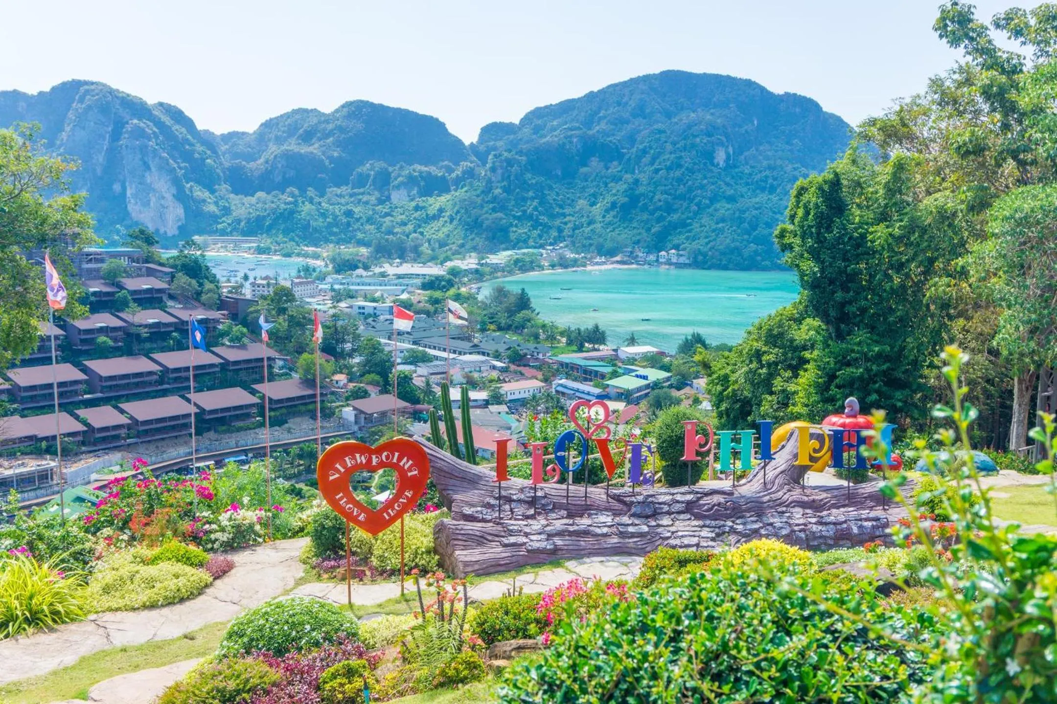 Sea view in PP Charlie Beach Resort