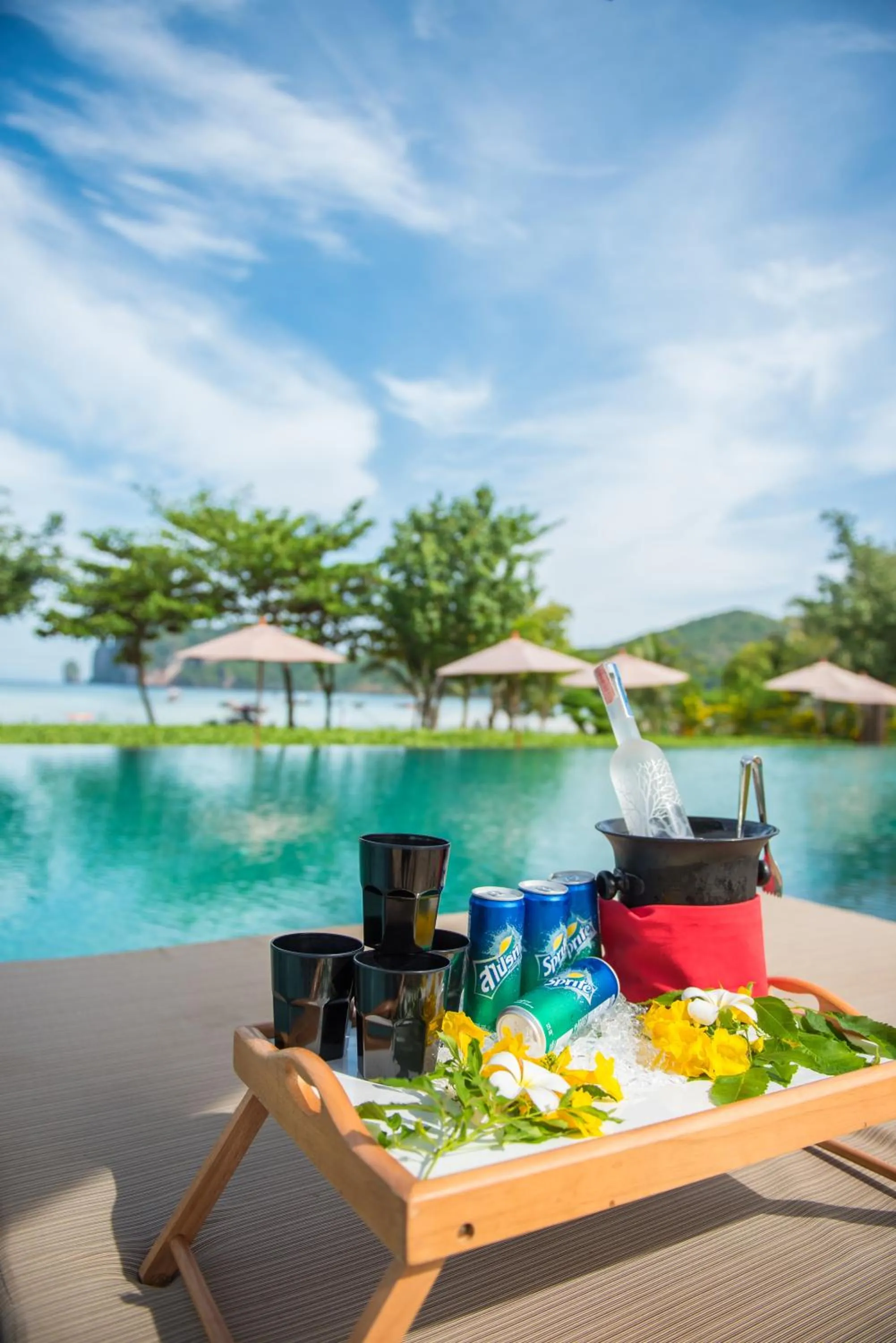 Pool view in PP Charlie Beach Resort