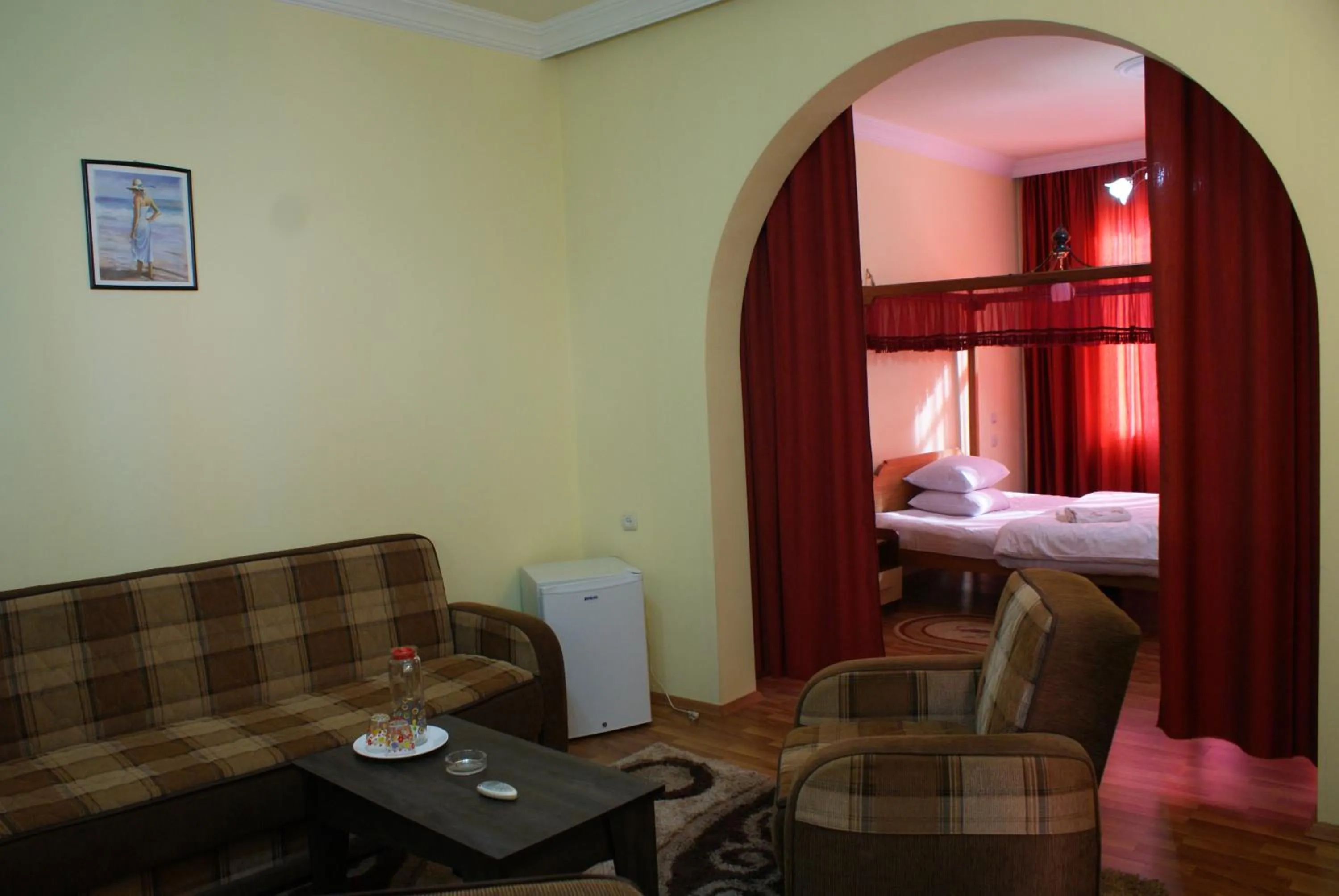 Living room, Bed in Marani Hotel