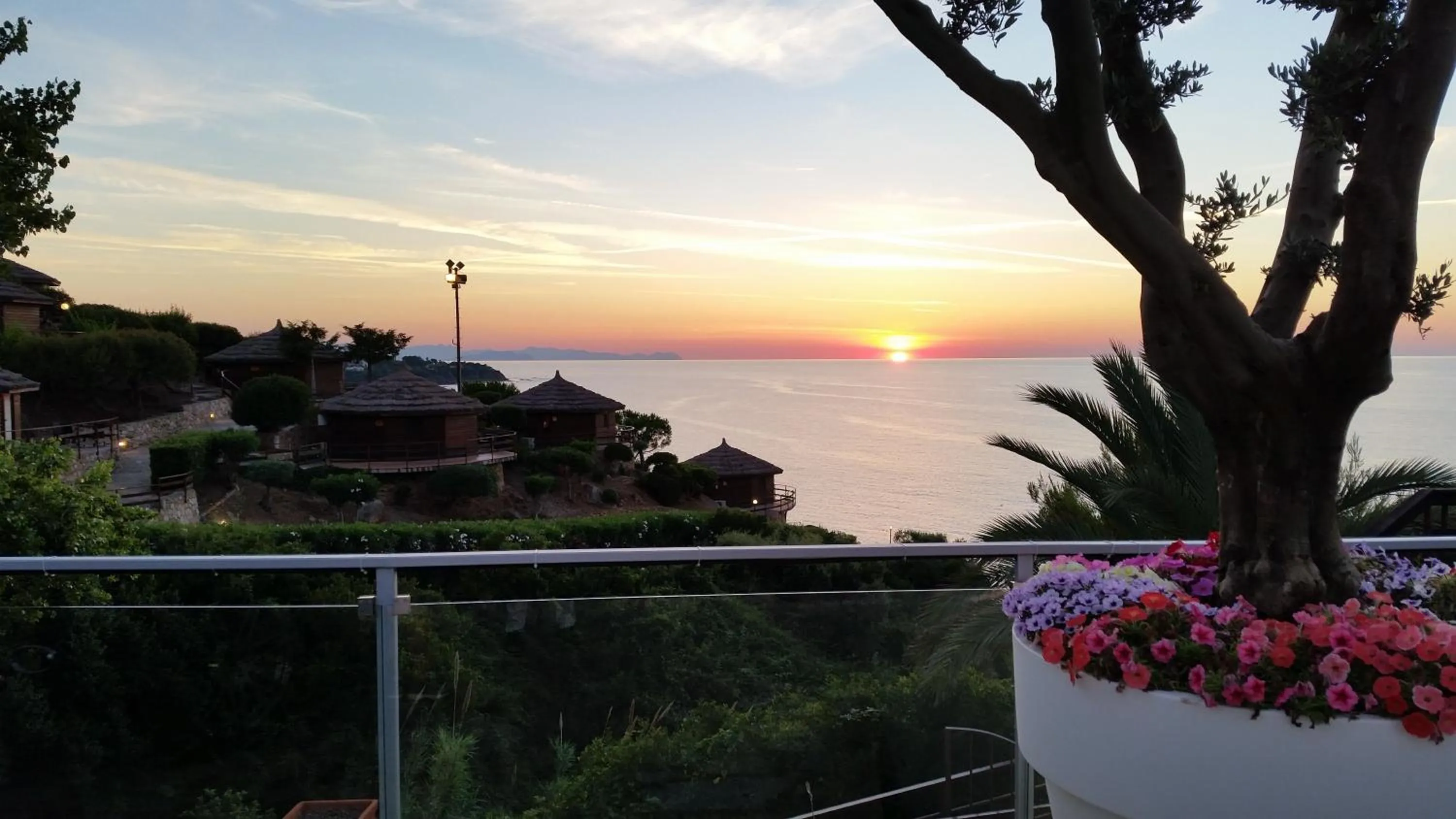 Sunset in Calanica Resort