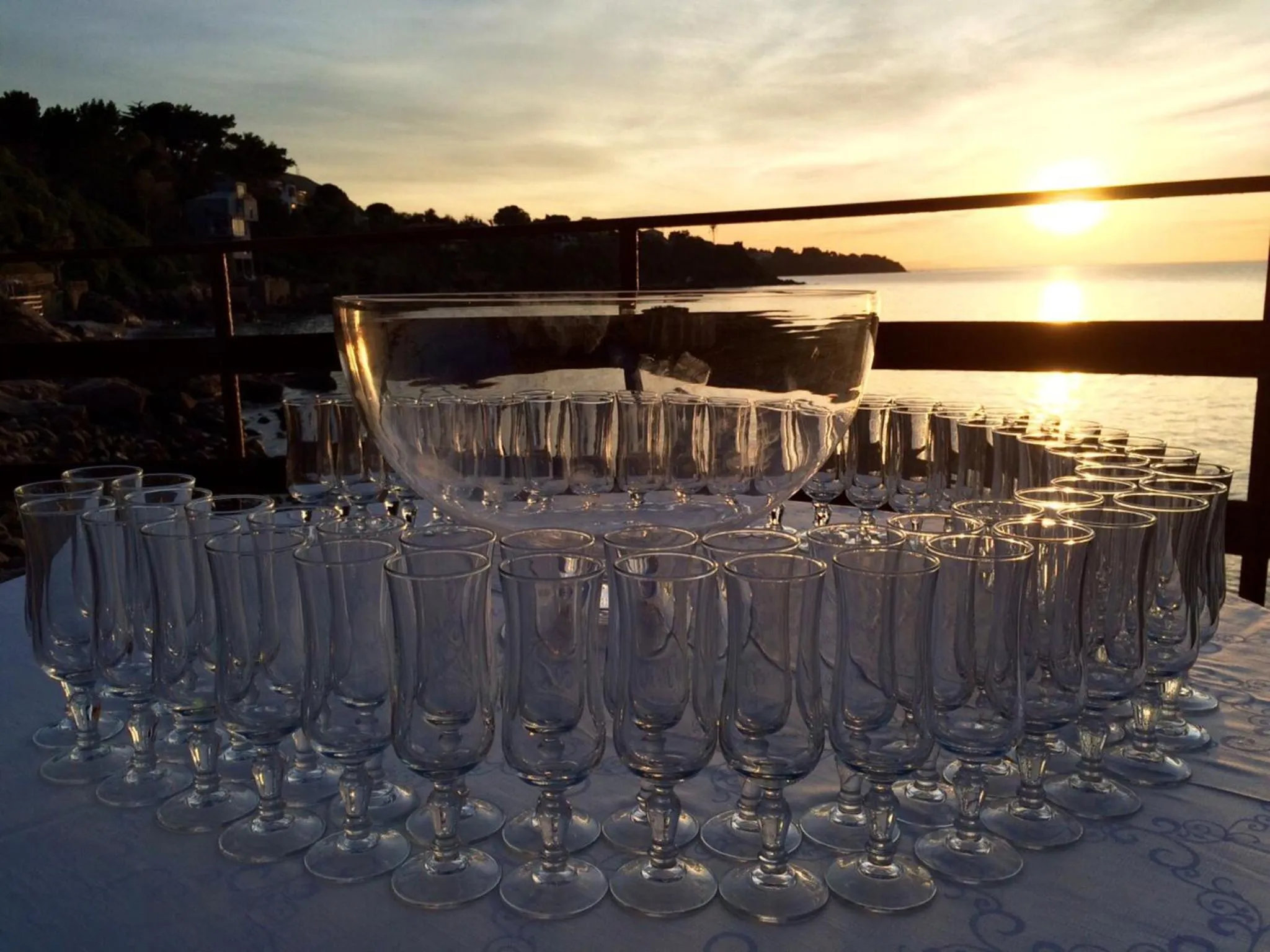 Sunset in Calanica Resort