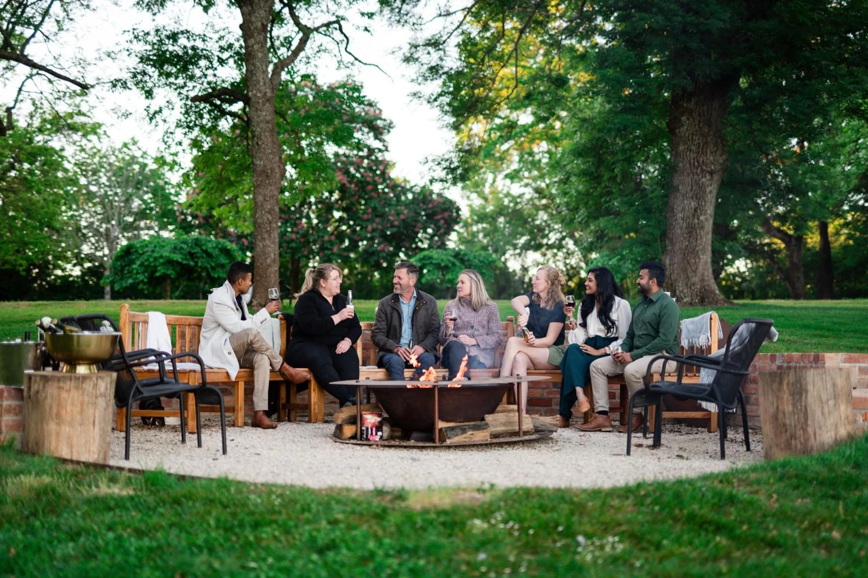 fireplace in Quamby Estate - Boutique Country House
