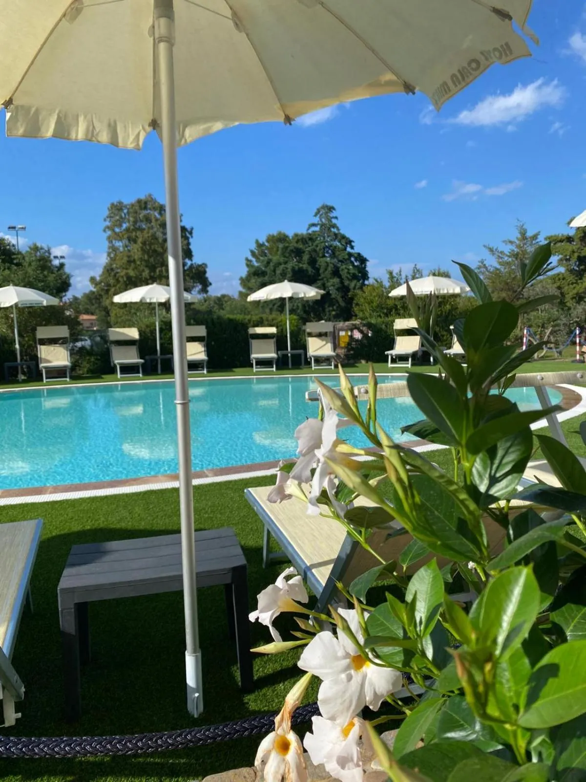 Swimming pool in Hotel Cala Mirto
