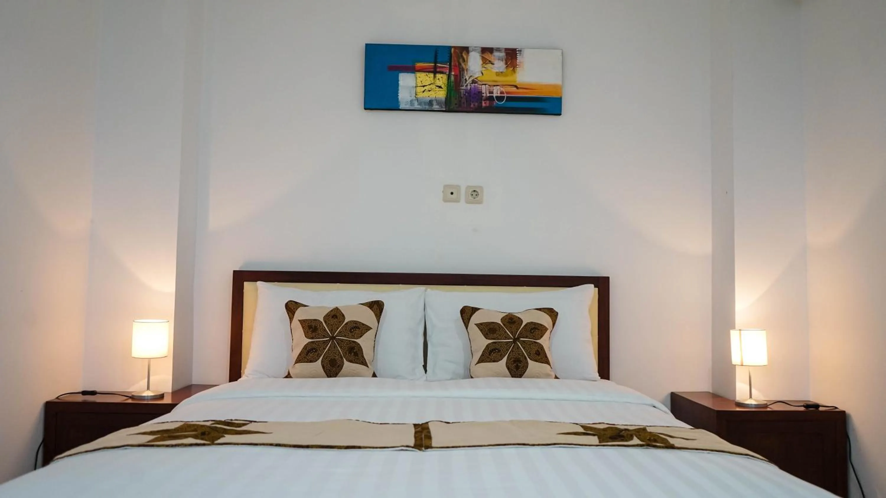 Bed in Seaview Beach Resort