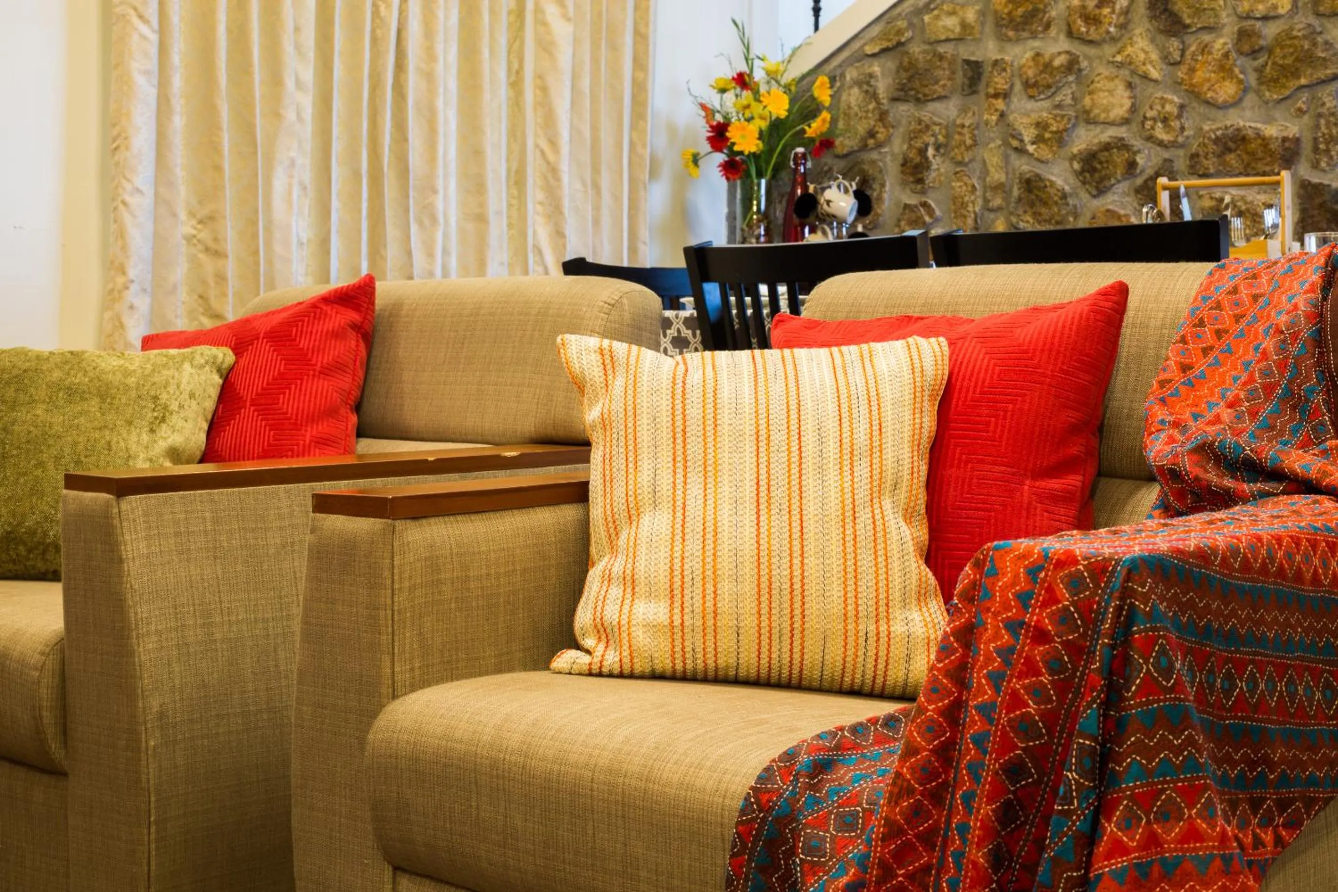 Living room in The Xanadu Meghadootam