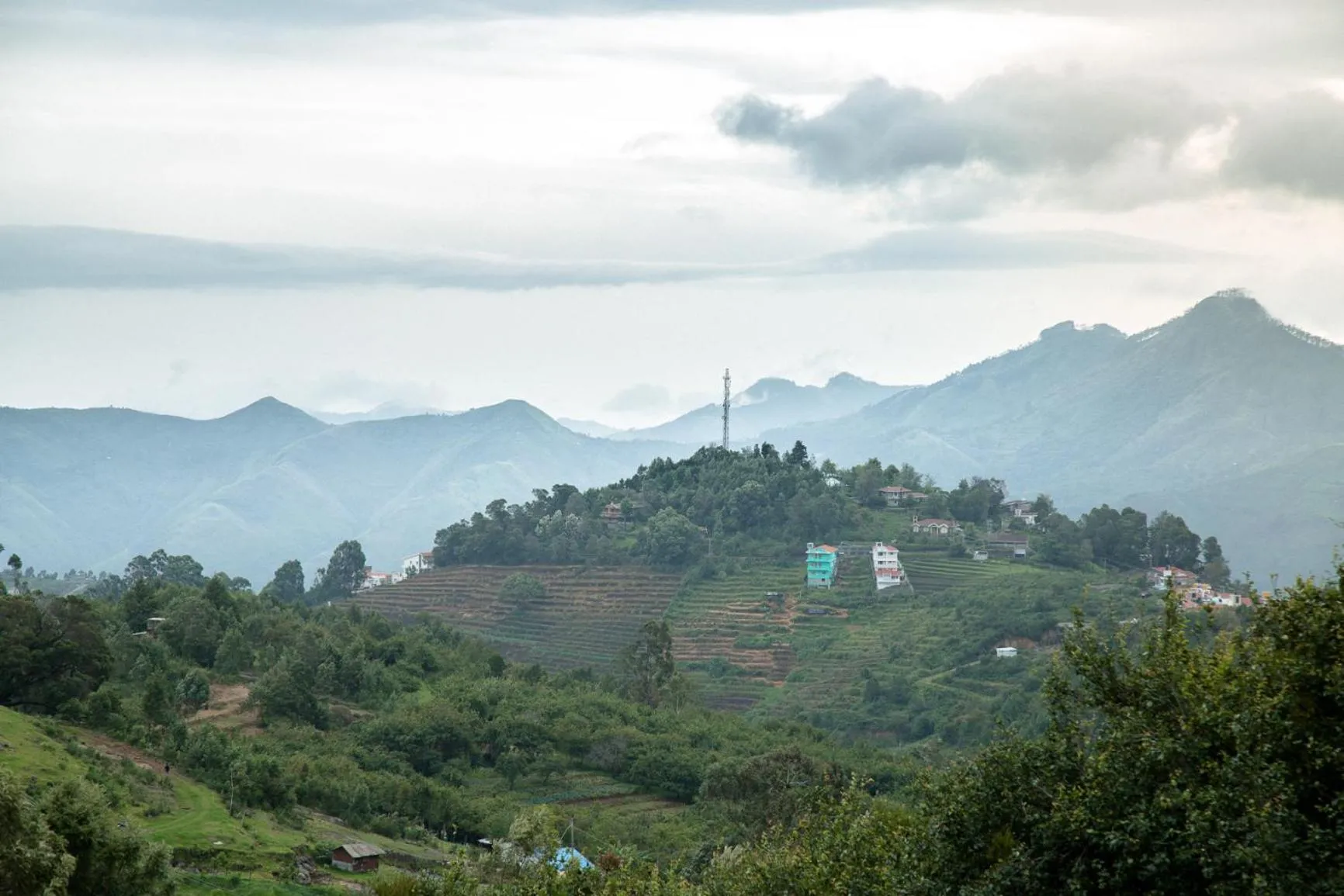 Natural landscape in The Xanadu Meghadootam