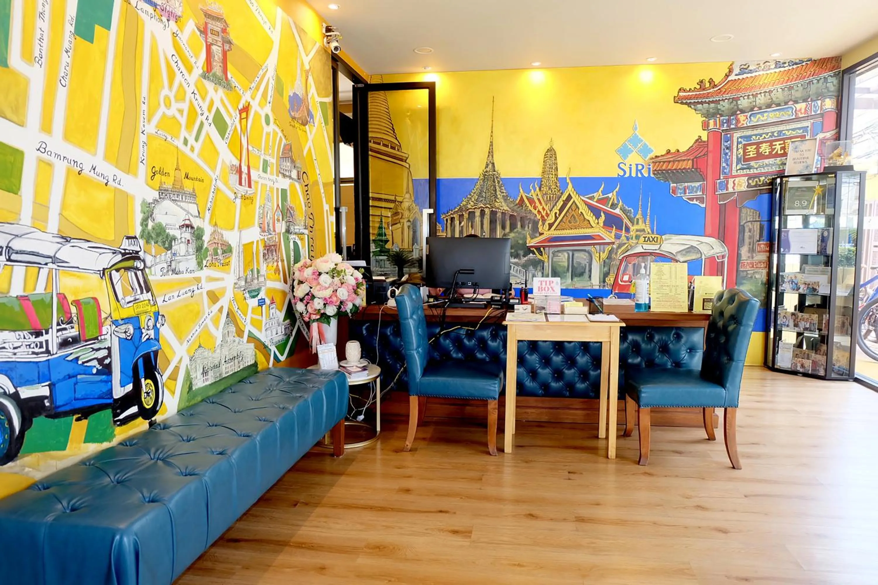 Lobby or reception in Siri Oriental Bangkok Hotel