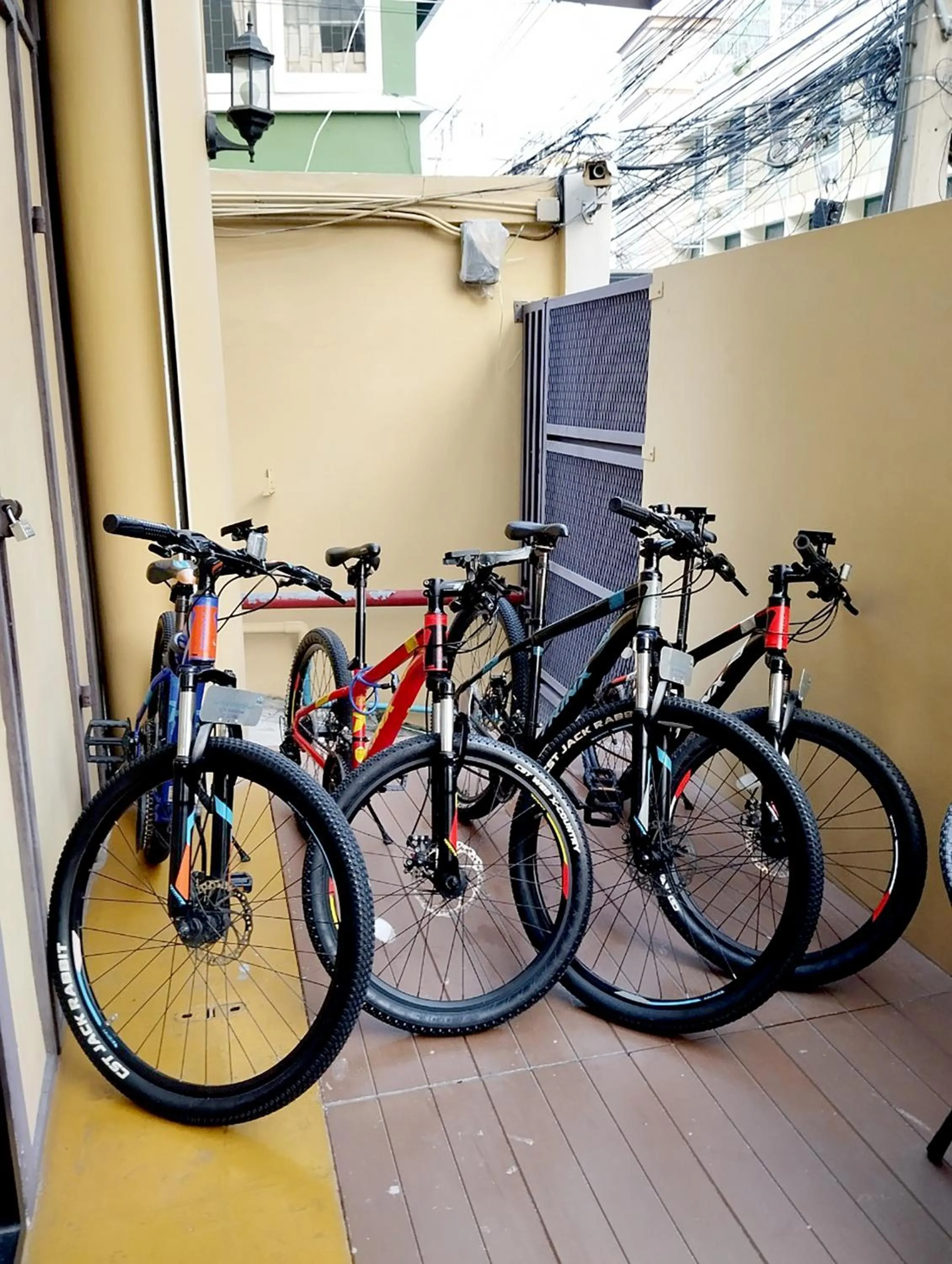 Cycling in Siri Oriental Bangkok Hotel