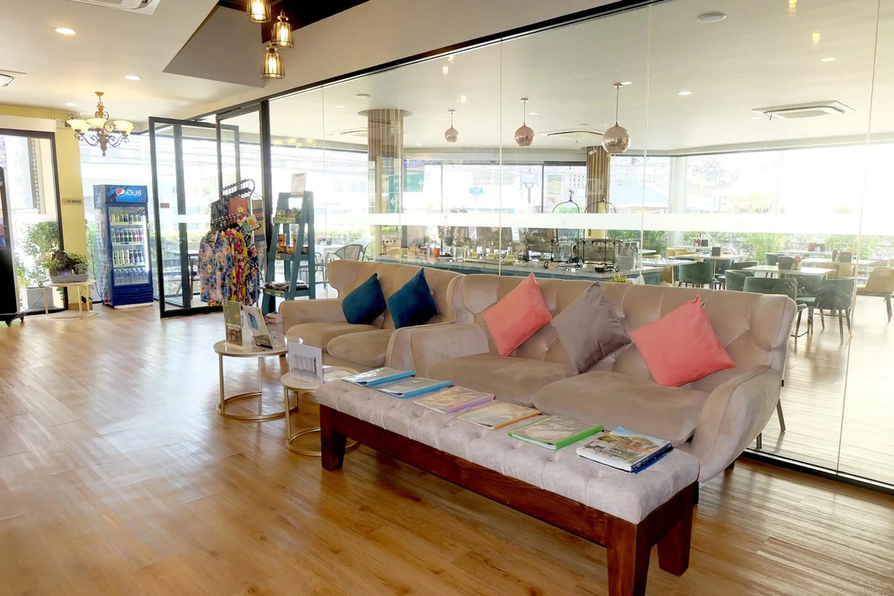 Seating area in Siri Oriental Bangkok Hotel