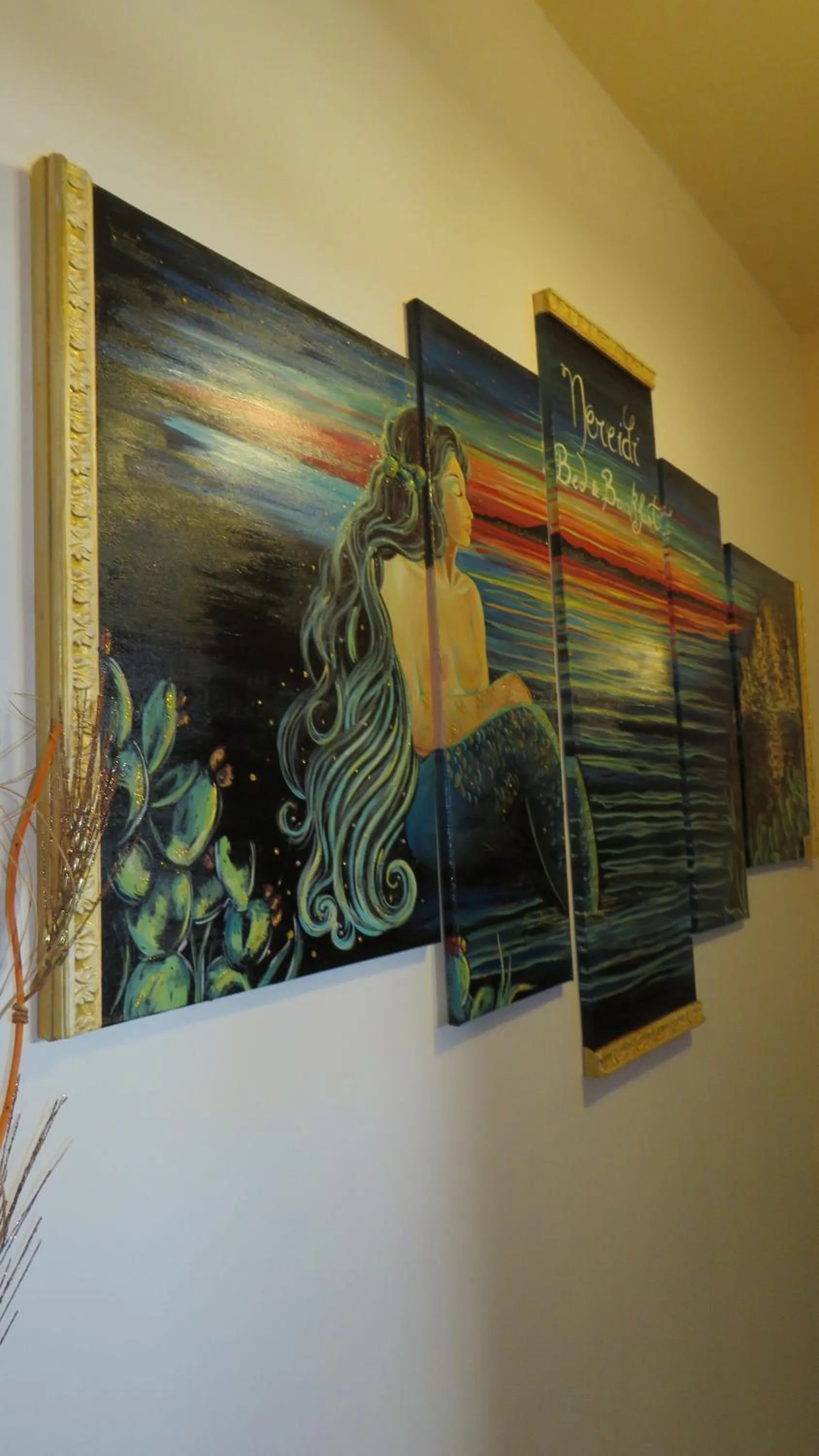 Decorative detail in B&B Nereidi