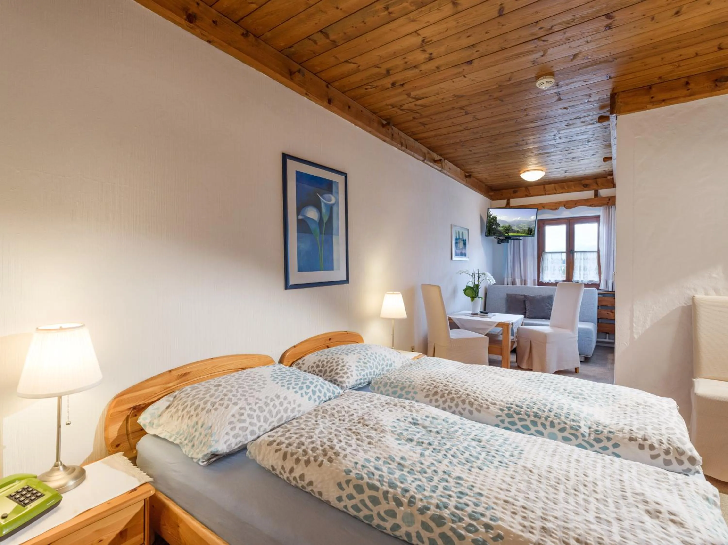 Bed in Hotel Baumgarten & Chalet Baumgarten