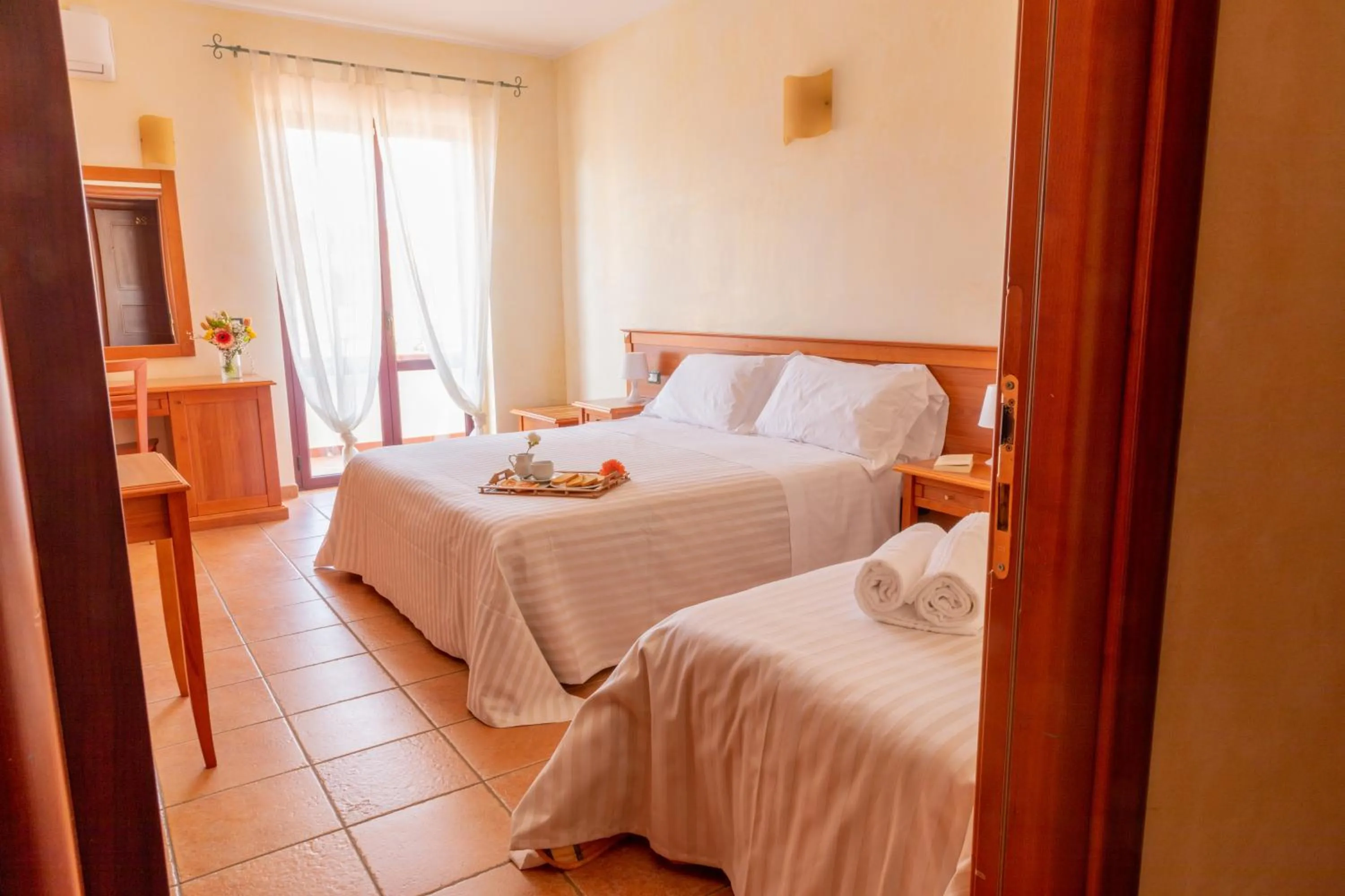 Bed in B&B Puerto Seguro