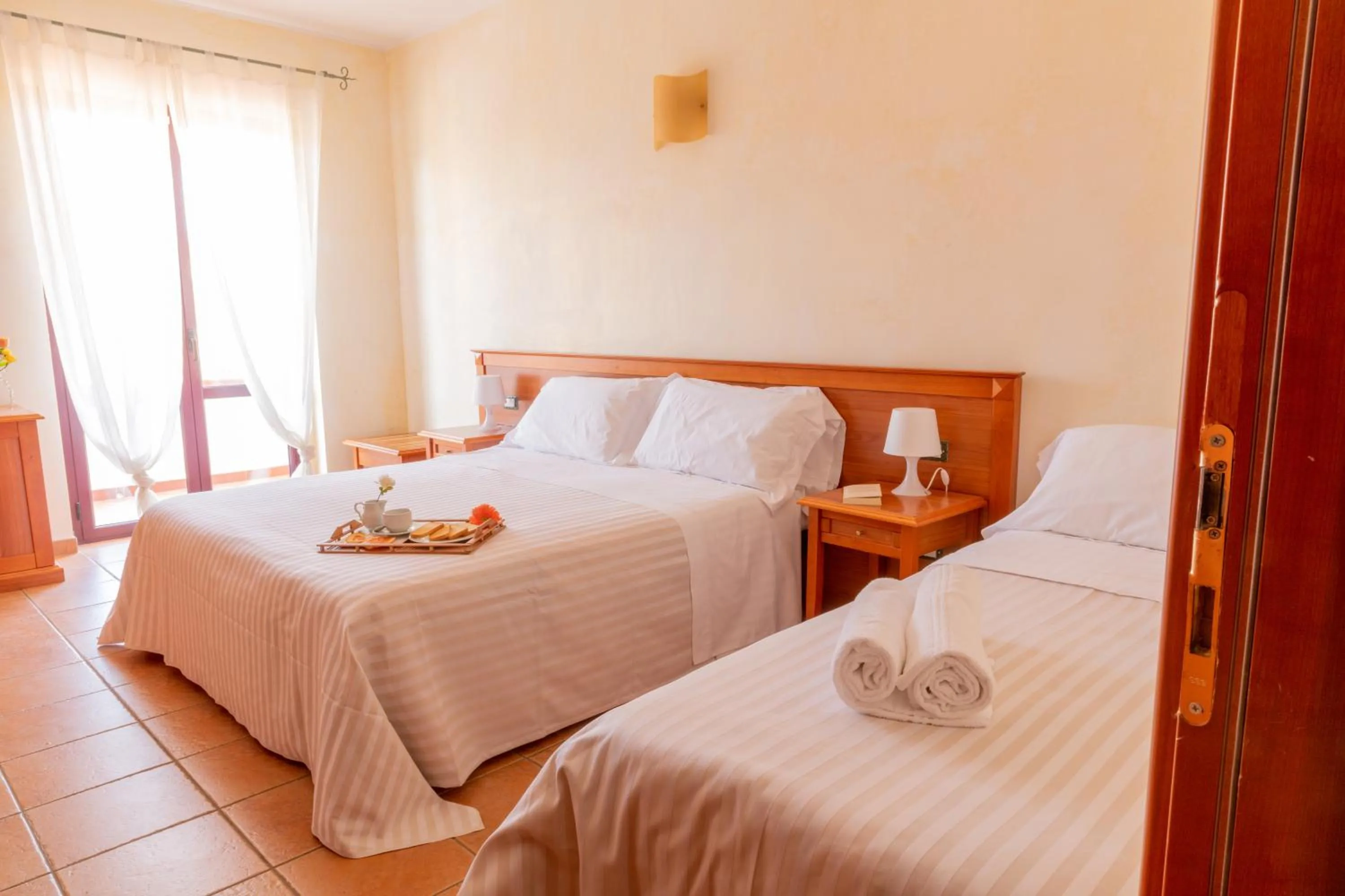 Bed in B&B Puerto Seguro