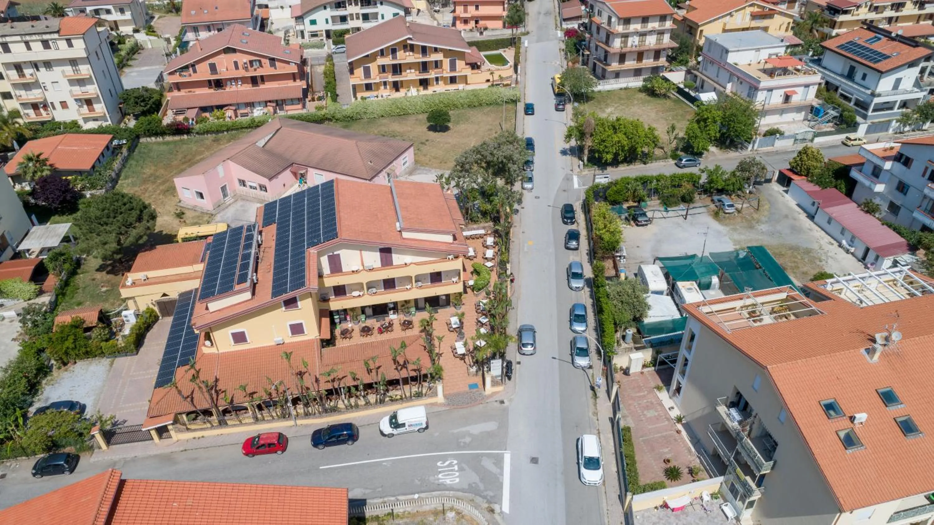 Bird's eye view in B&B Puerto Seguro