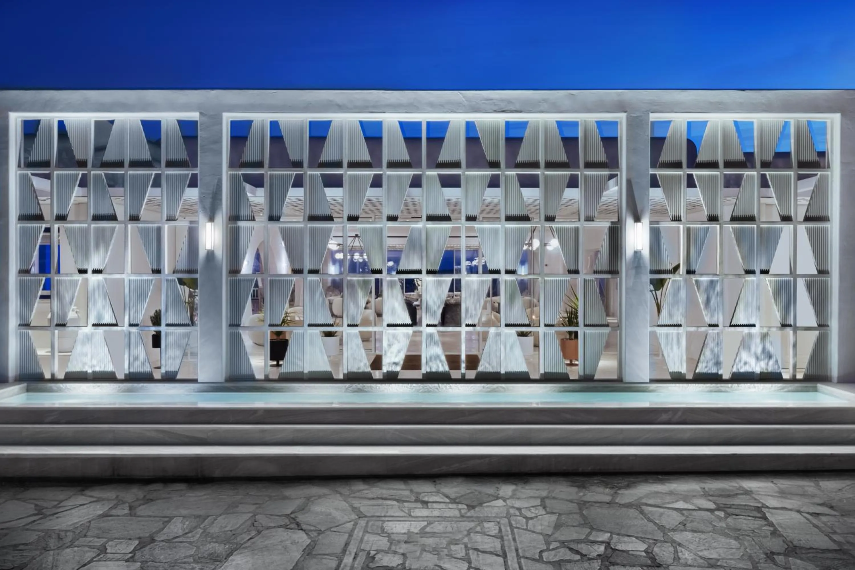 Lobby or reception in Mykonos Grand Hotel & Resort