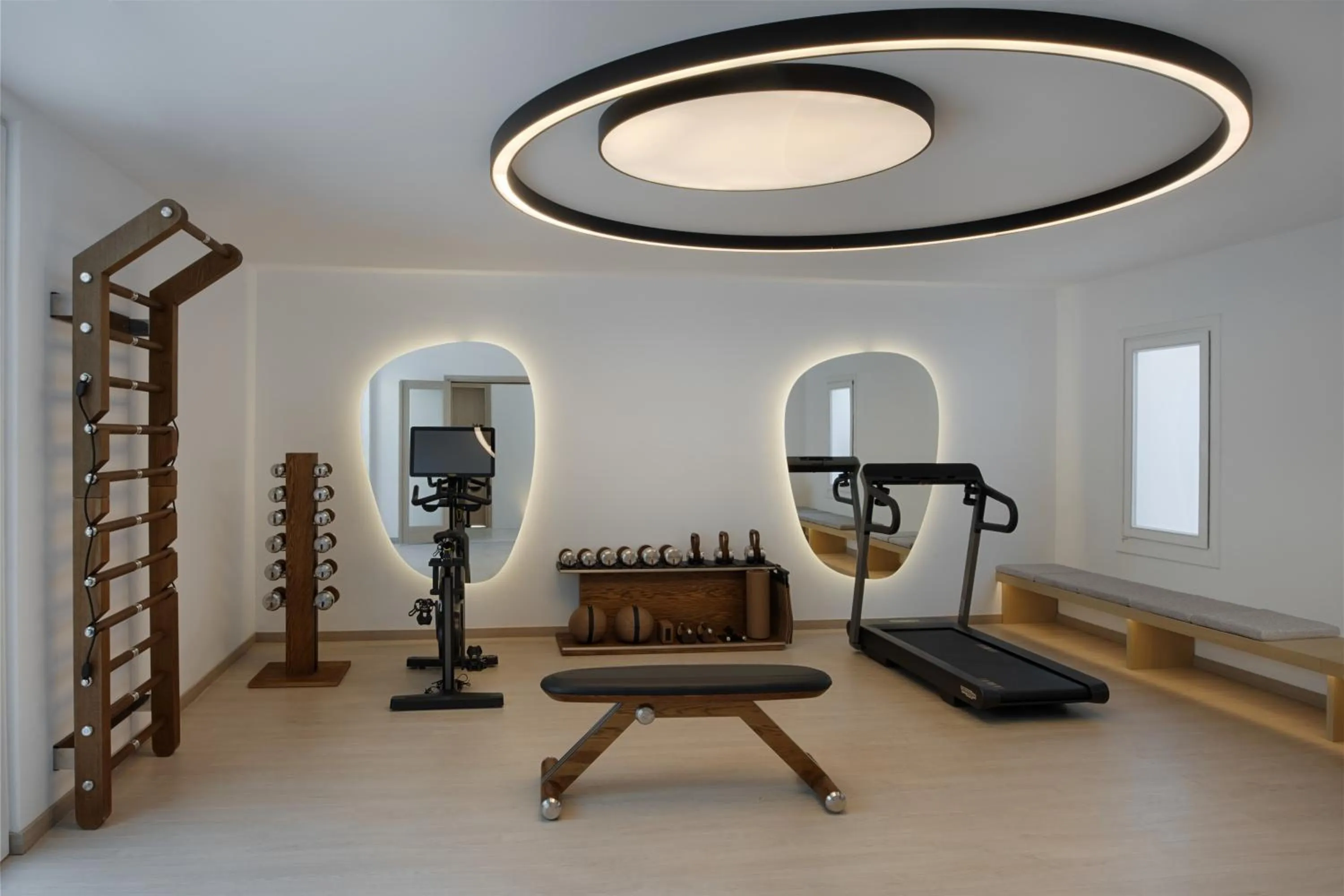 Fitness centre/facilities in Mykonos Grand Hotel & Resort